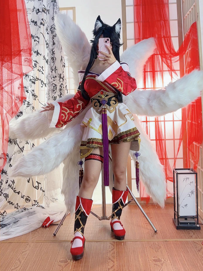 越南coser-Umeko J NO.105 cosplay Ahri League of Legends [119P9V 2.49GB]-Pic_第5集
