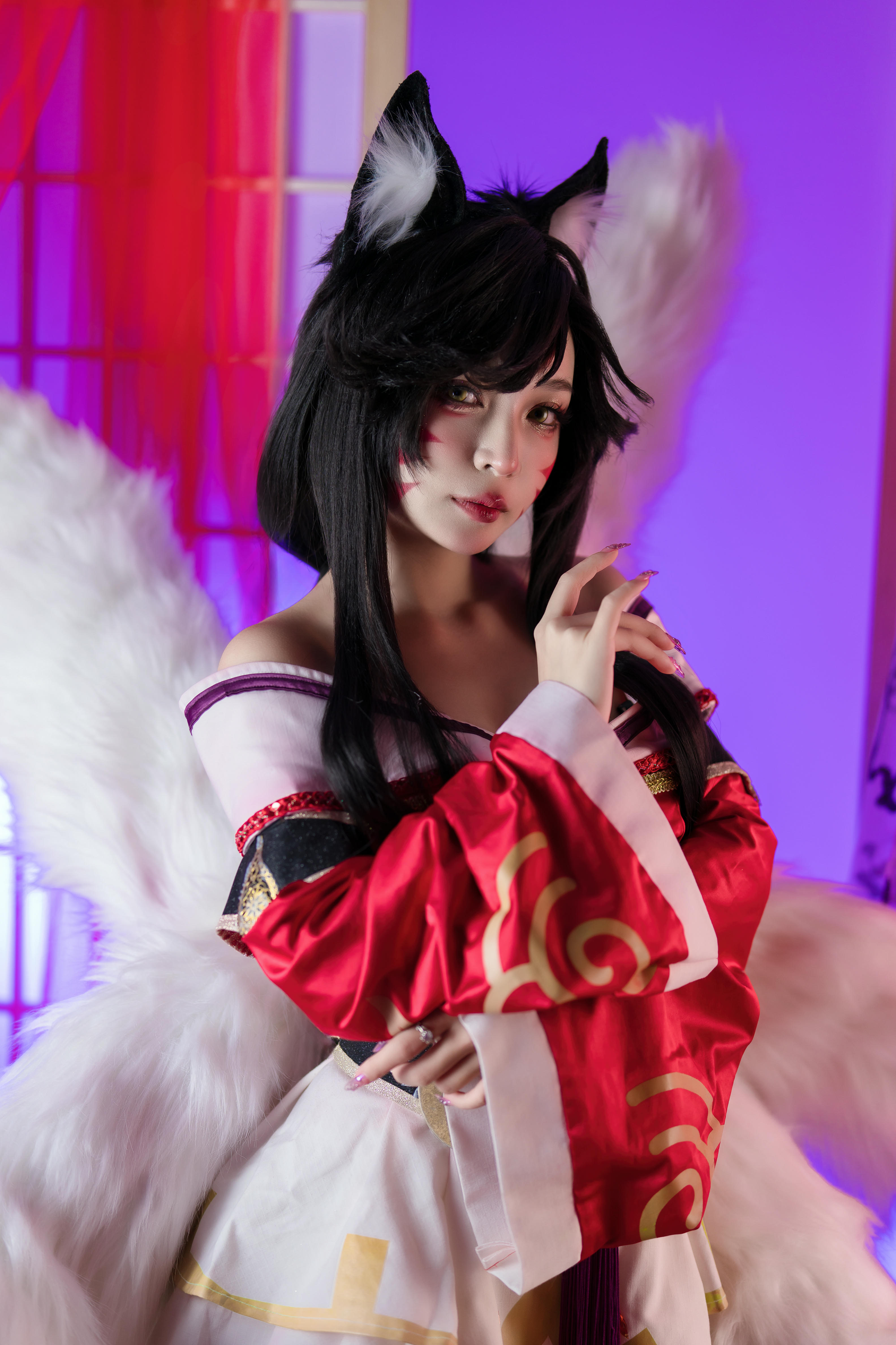 越南coser-Umeko J NO.105 cosplay Ahri League of Legends [119P9V 2.49GB]-Pic_第1集