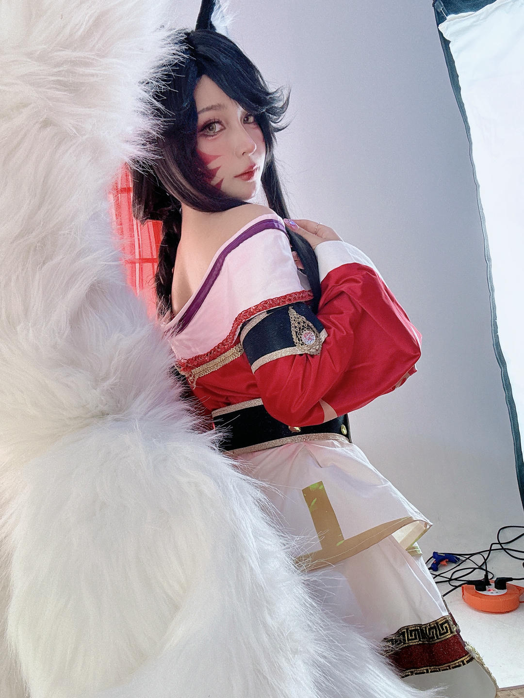 越南coser-Umeko J NO.105 cosplay Ahri League of Legends [119P9V 2.49GB]-Pic_第5集