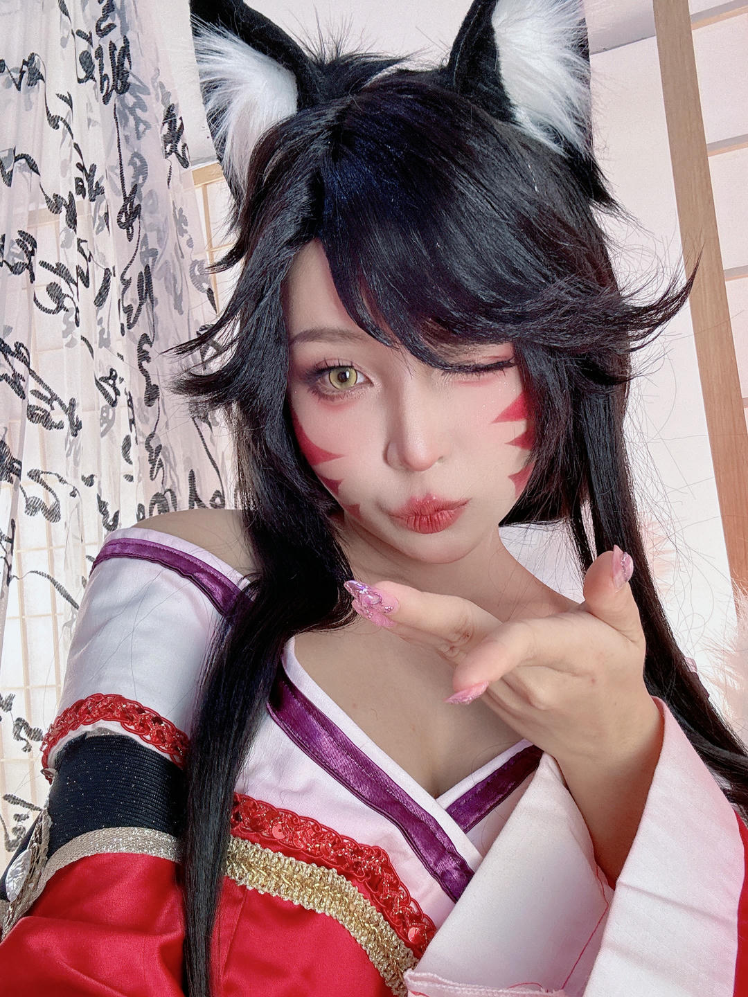 越南coser-Umeko J NO.105 cosplay Ahri League of Legends [119P9V 2.49GB]-Pic_第5集