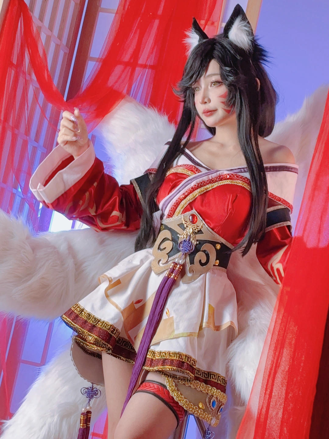 越南coser-Umeko J NO.105 cosplay Ahri League of Legends [119P9V 2.49GB]-Pic_第5集