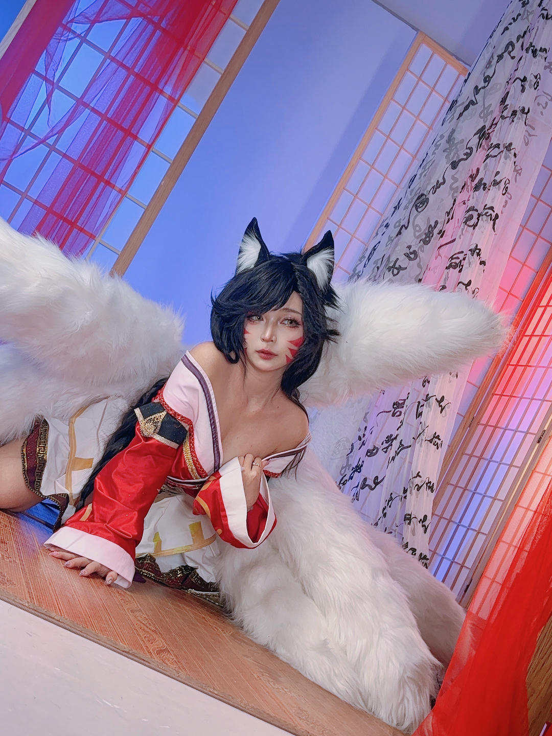 越南coser-Umeko J NO.105 cosplay Ahri League of Legends [119P9V 2.49GB]-Pic_第5集