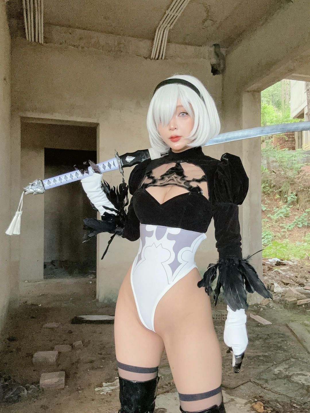 越南coser-Umeko J NO.111 NierAutomata [108P5V 1.26GB]-Pic_第4集