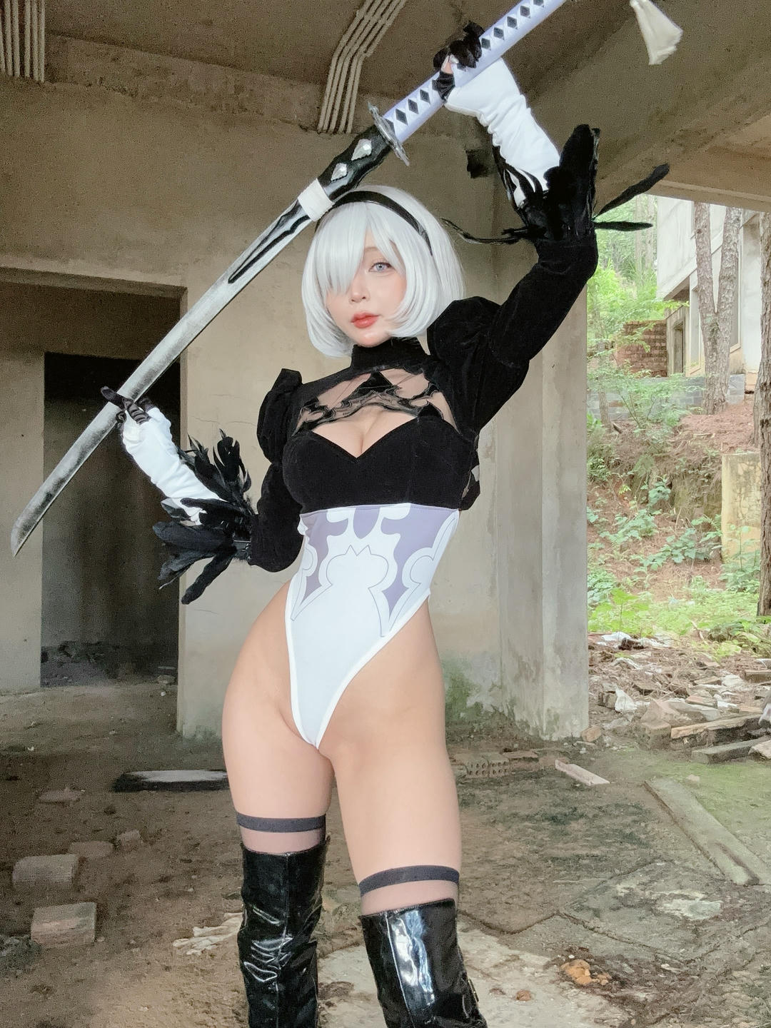 越南coser-Umeko J NO.111 NierAutomata [108P5V 1.26GB]-Pic_第4集