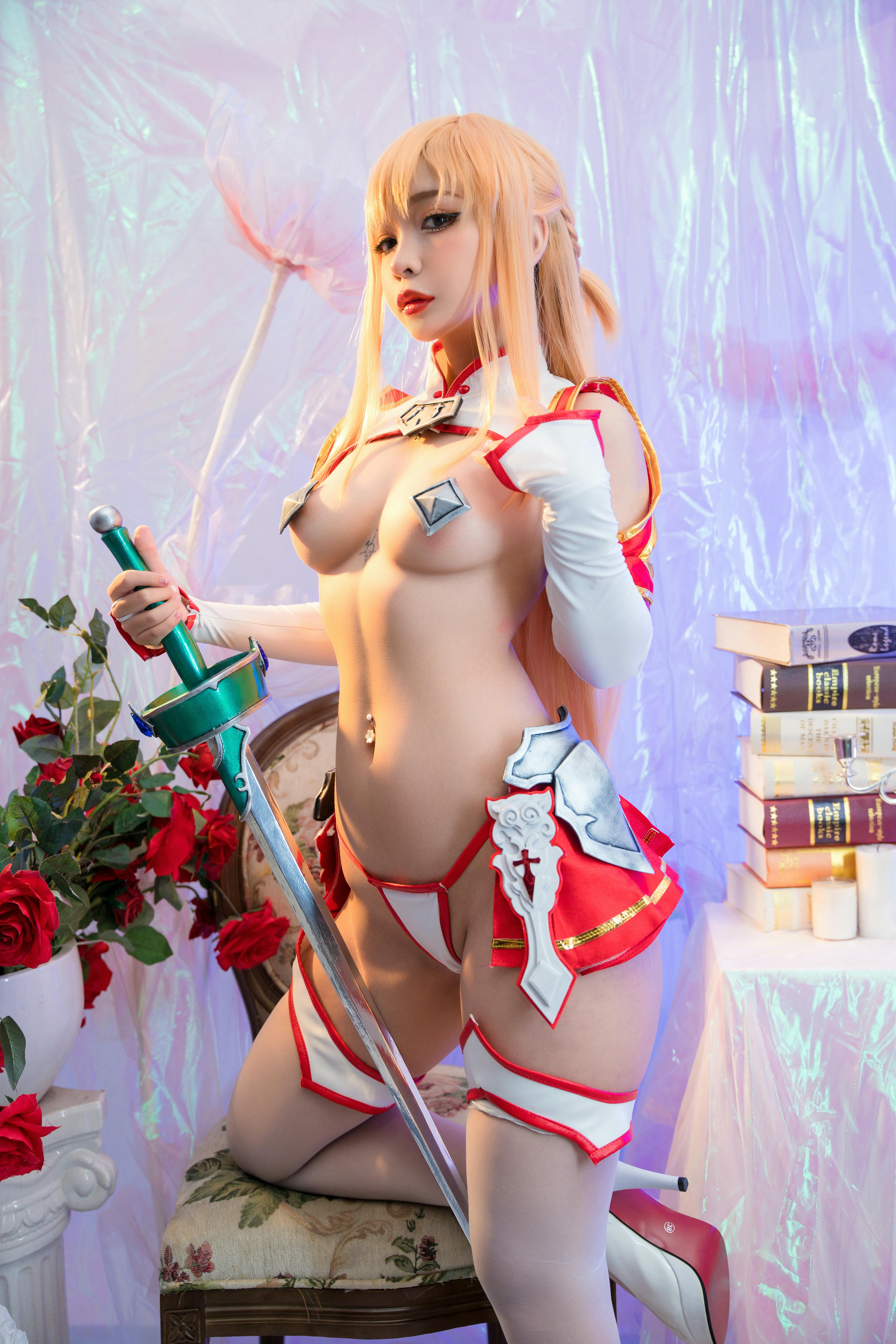 越南coser-Umeko J NO.118 Asuna Yuuki Sword Art Online [COMPLETE] [69P5V-1.10GB]-Pictures_第1集