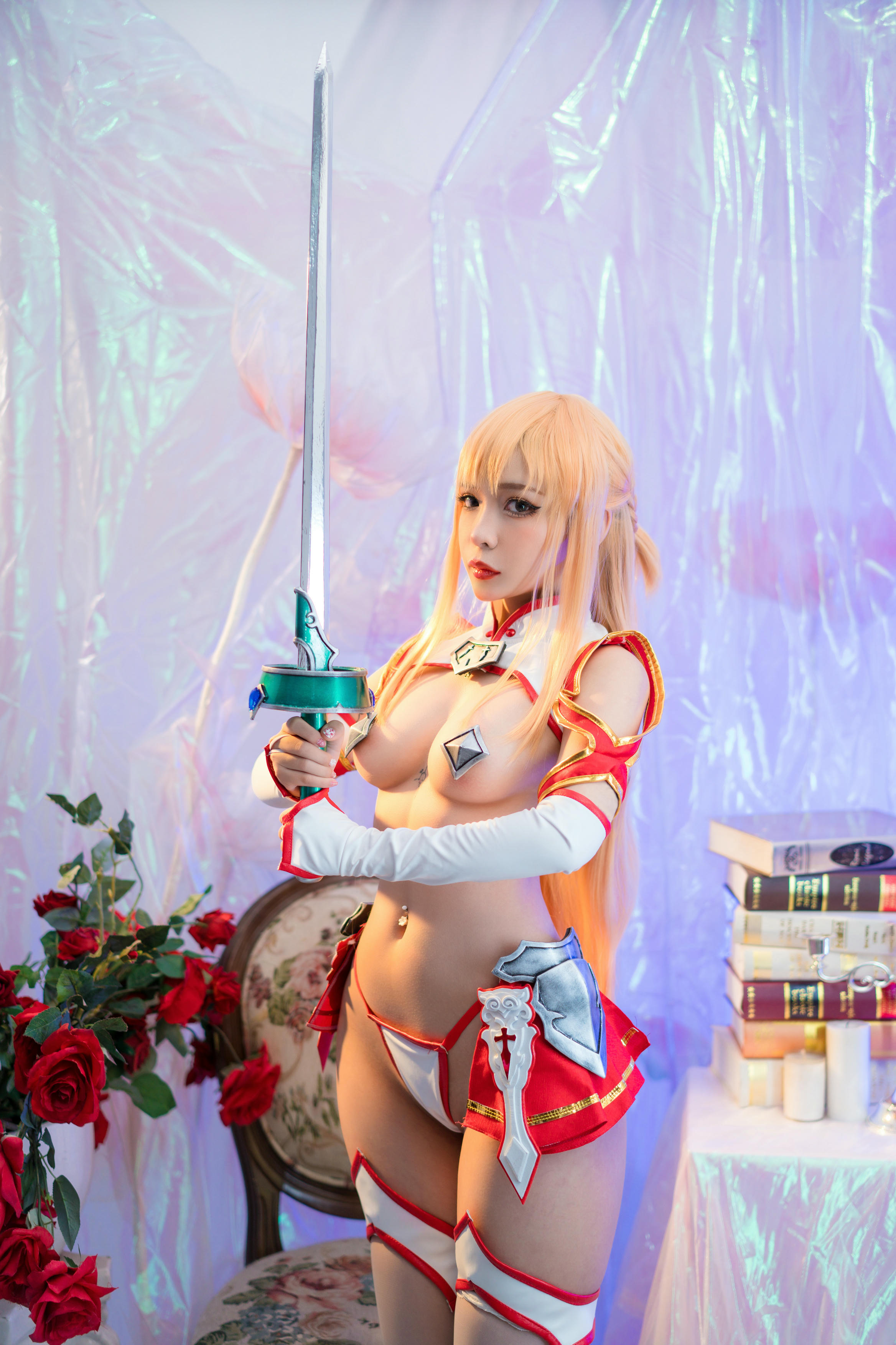 越南coser-Umeko J NO.118 Asuna Yuuki Sword Art Online [COMPLETE] [69P5V-1.10GB]-Pictures_第1集