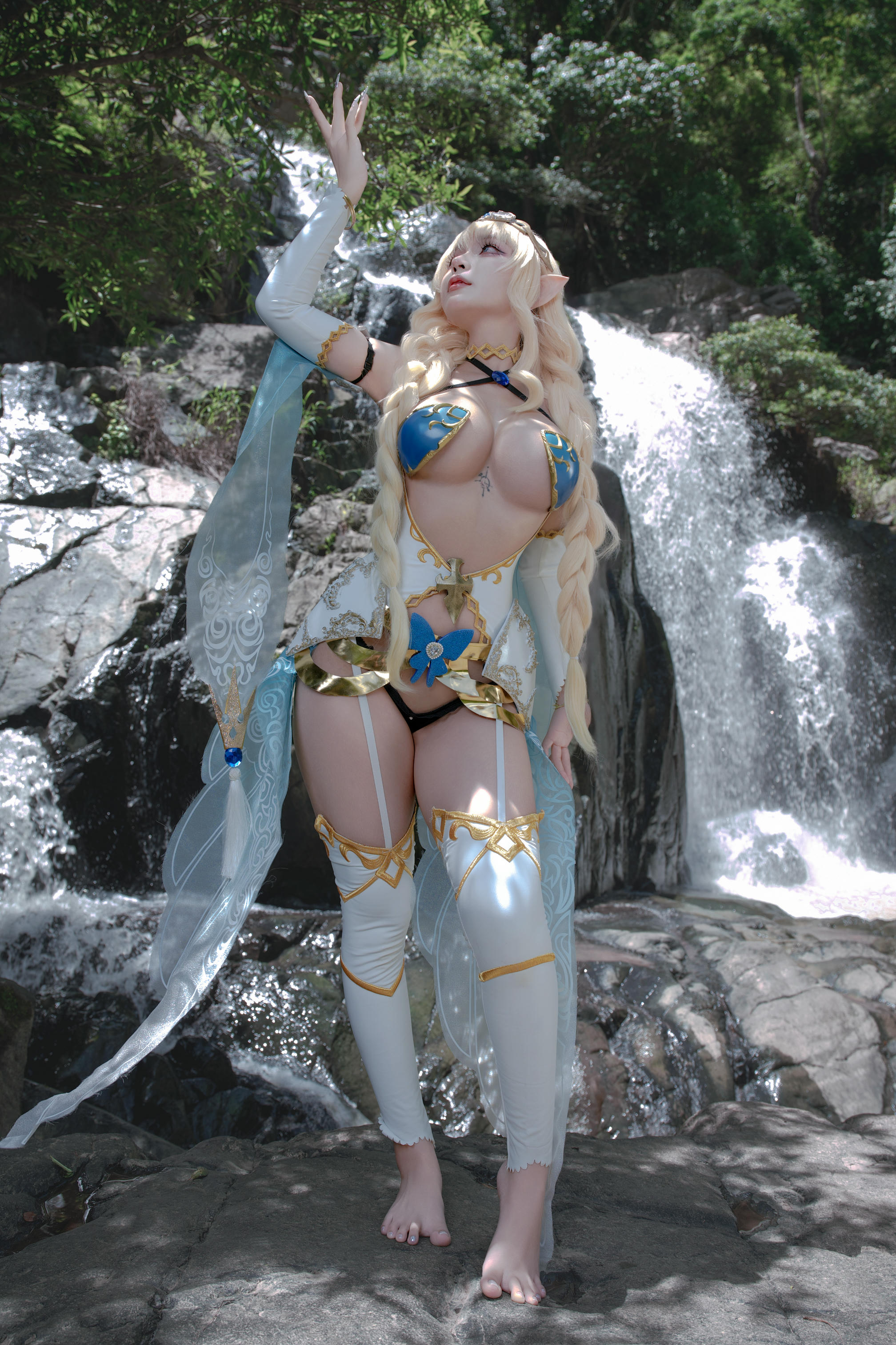 越南coser-Umeko J NO.120 Lincia Vertex Elf Village [106P10V-1.69GB]-Pic_第1集