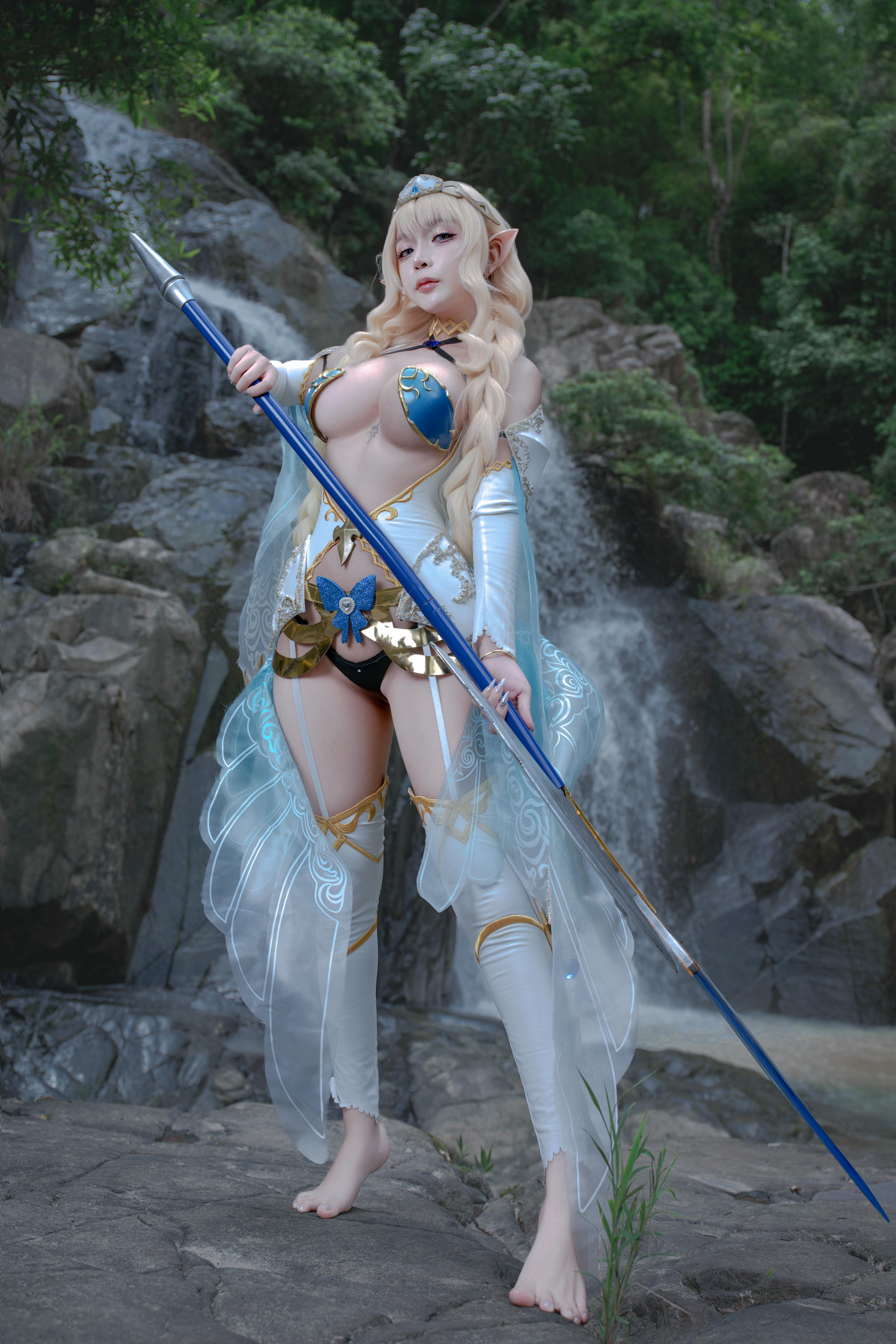 越南coser-Umeko J NO.120 Lincia Vertex Elf Village [106P10V-1.69GB]-Pic_第1集