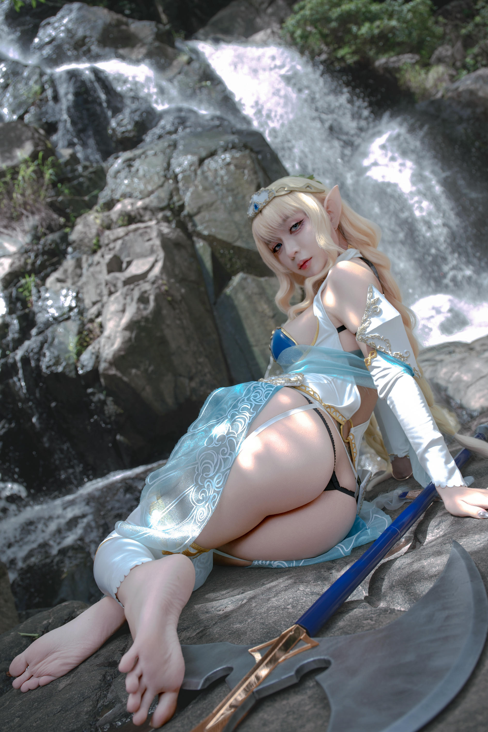 越南coser-Umeko J NO.120 Lincia Vertex Elf Village [106P10V-1.69GB]-Pic_第1集
