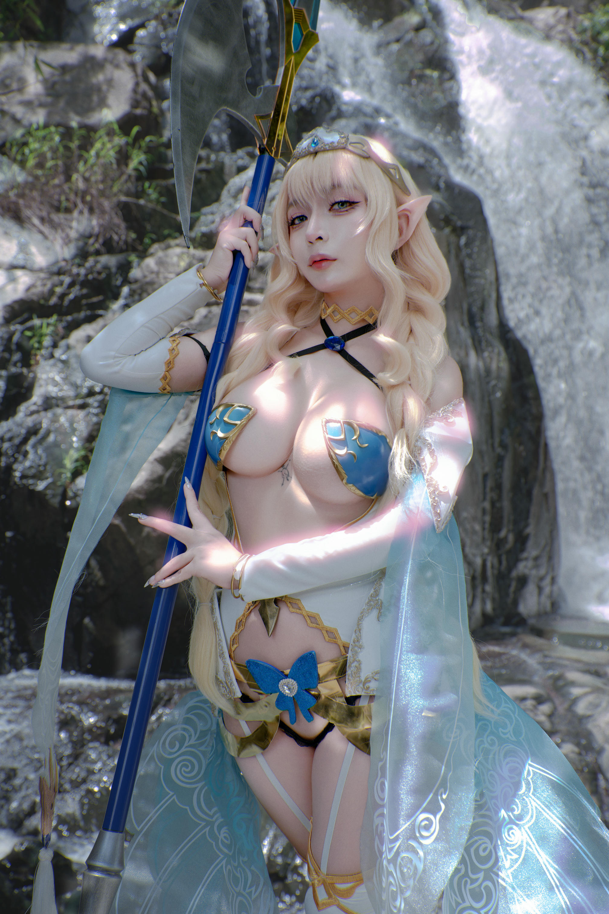 越南coser-Umeko J NO.120 Lincia Vertex Elf Village [106P10V-1.69GB]-Pic_第1集