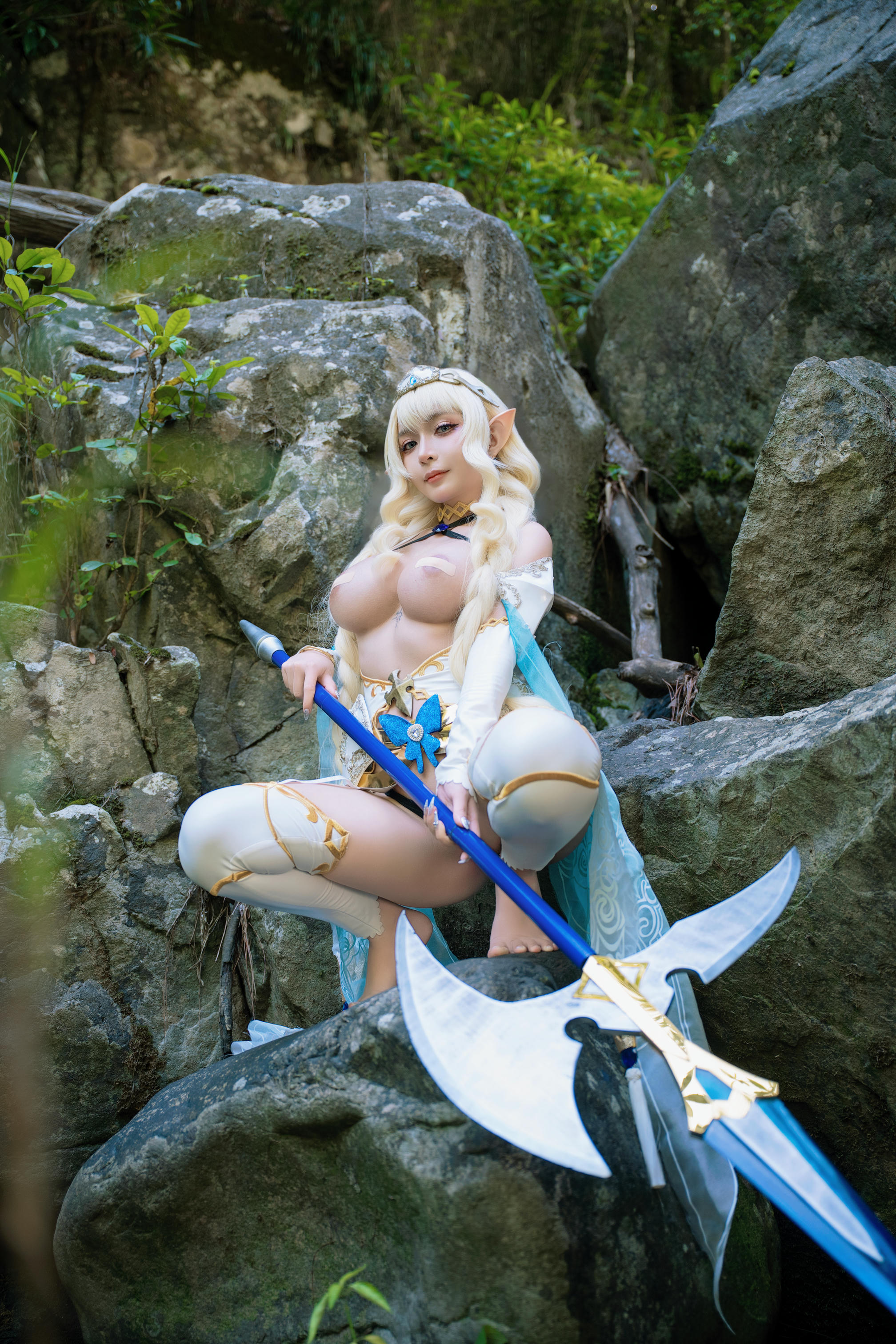 越南coser-Umeko J NO.120 Lincia Vertex Elf Village [106P10V-1.69GB]-Pic_第2集