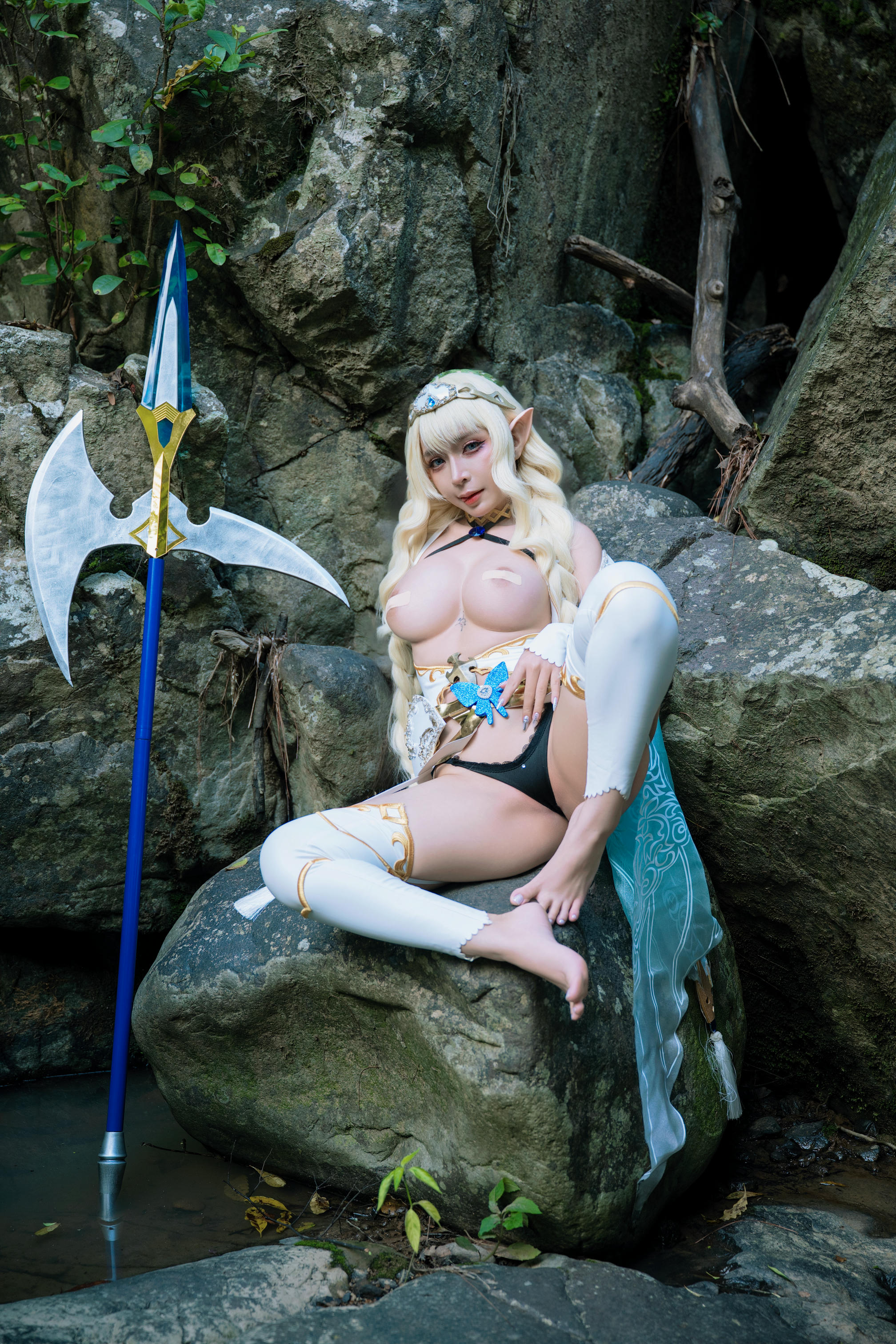 越南coser-Umeko J NO.120 Lincia Vertex Elf Village [106P10V-1.69GB]-Pic_第3集