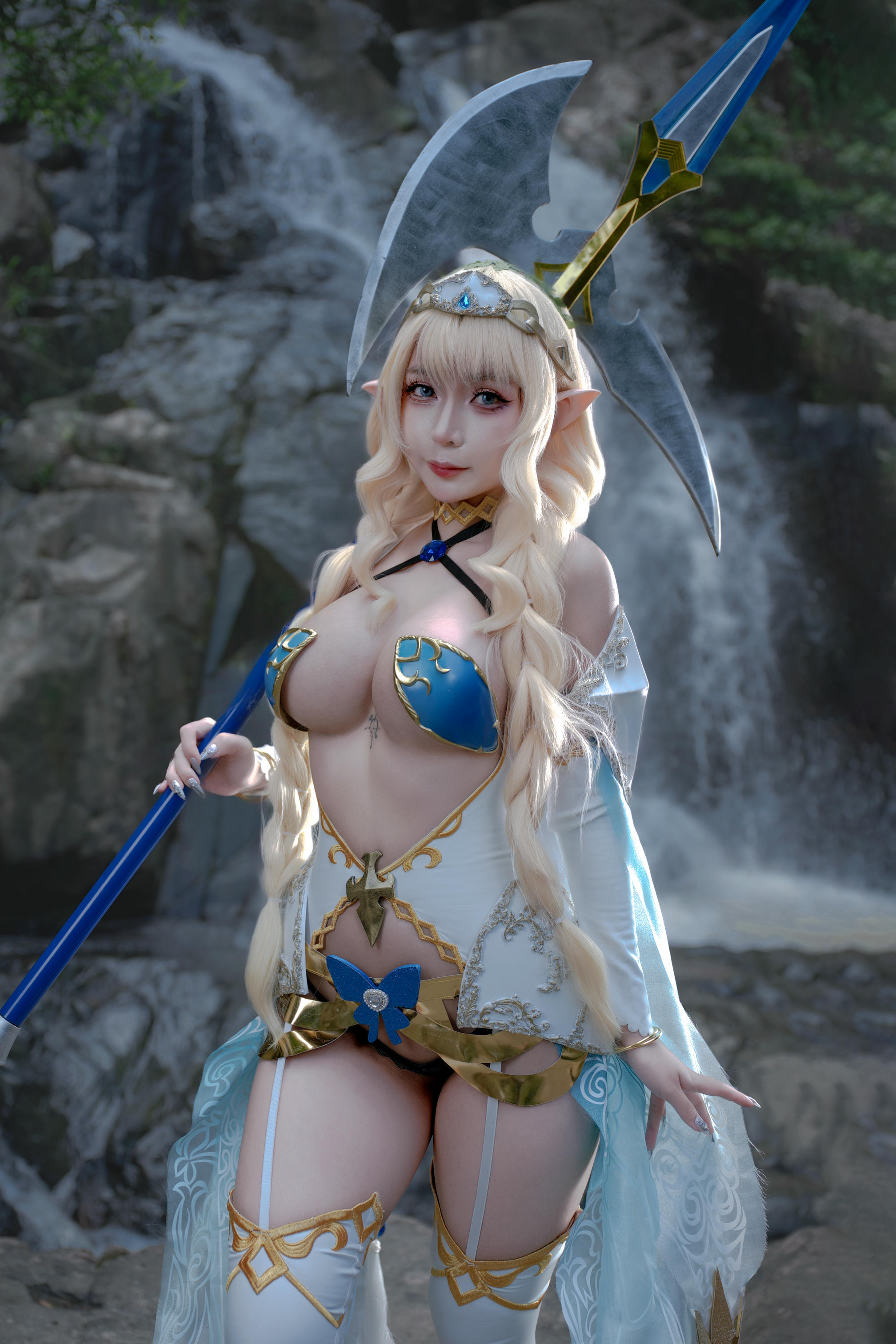 越南coser-Umeko J NO.120 Lincia Vertex Elf Village [106P10V-1.69GB]-Pic_第1集