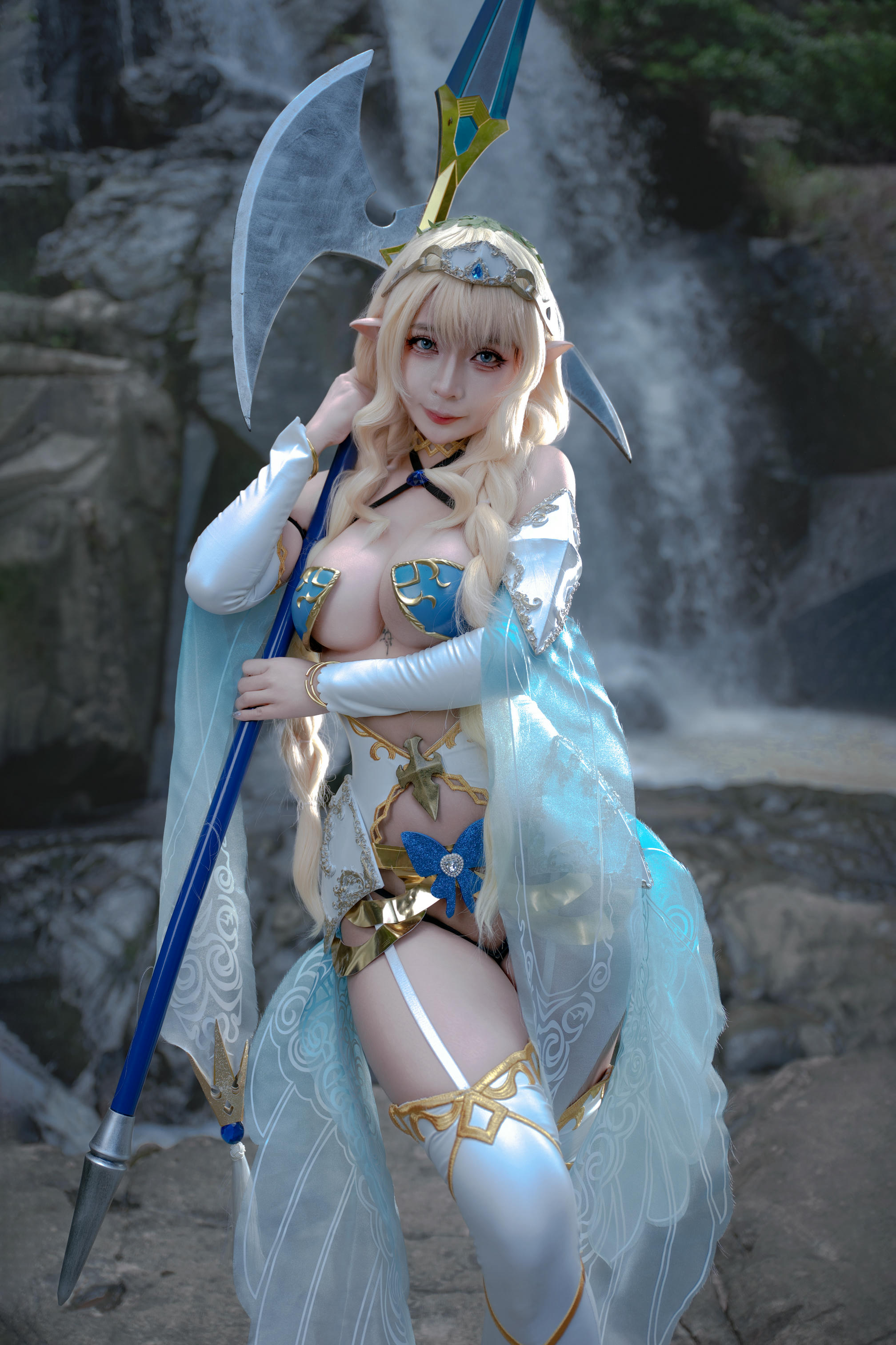 越南coser-Umeko J NO.120 Lincia Vertex Elf Village [106P10V-1.69GB]-Pic_第1集