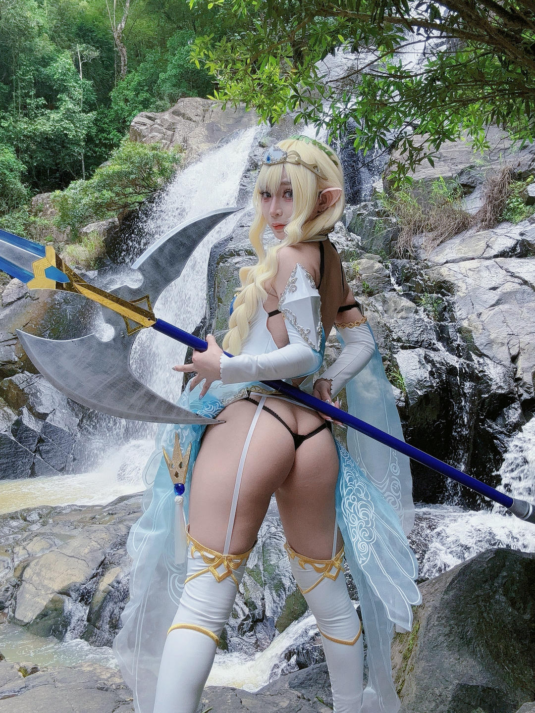 越南coser-Umeko J NO.120 Lincia Vertex Elf Village [106P10V-1.69GB]-Pic_第5集