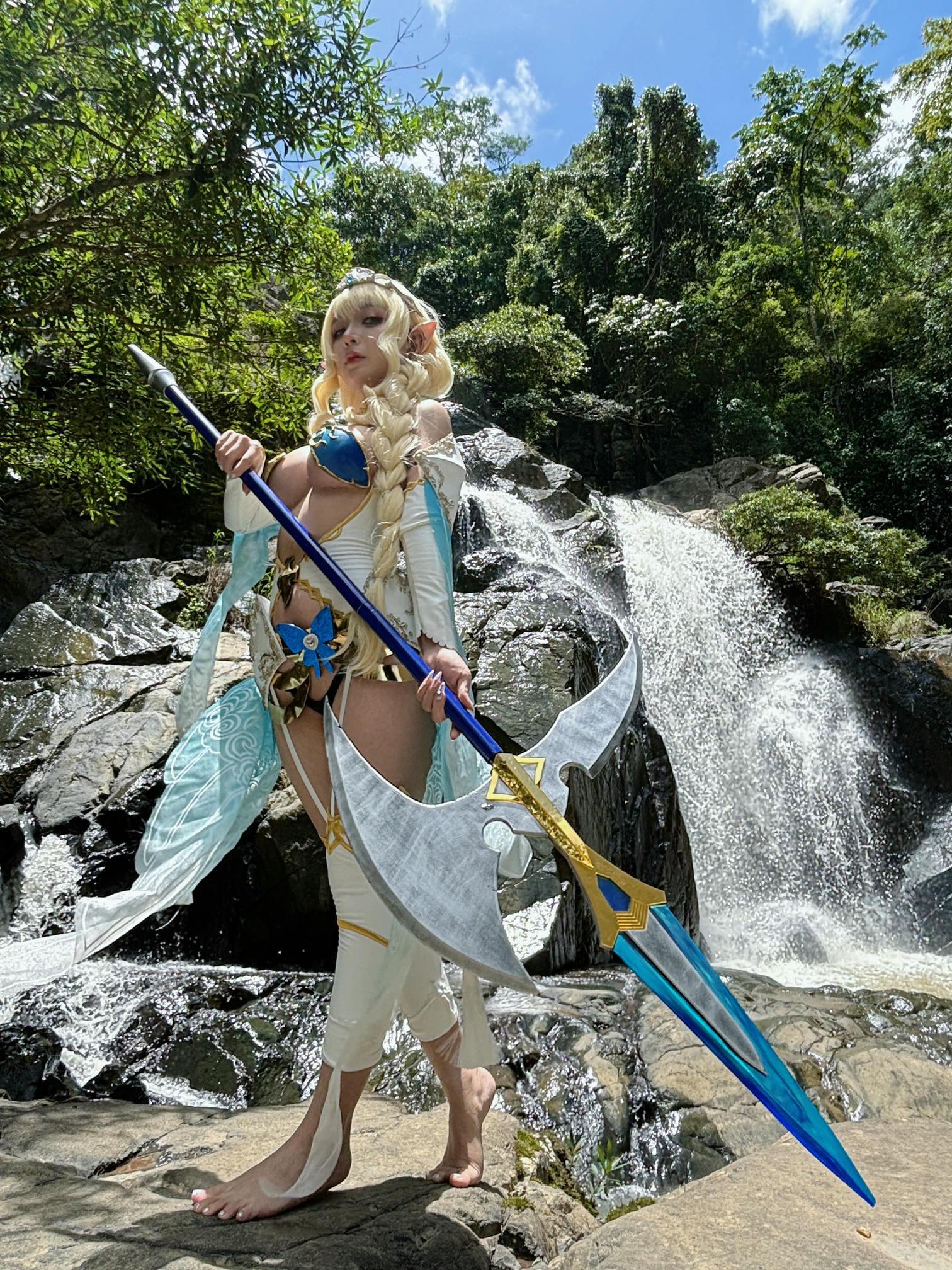 越南coser-Umeko J NO.120 Lincia Vertex Elf Village [106P10V-1.69GB]-Pic_第5集