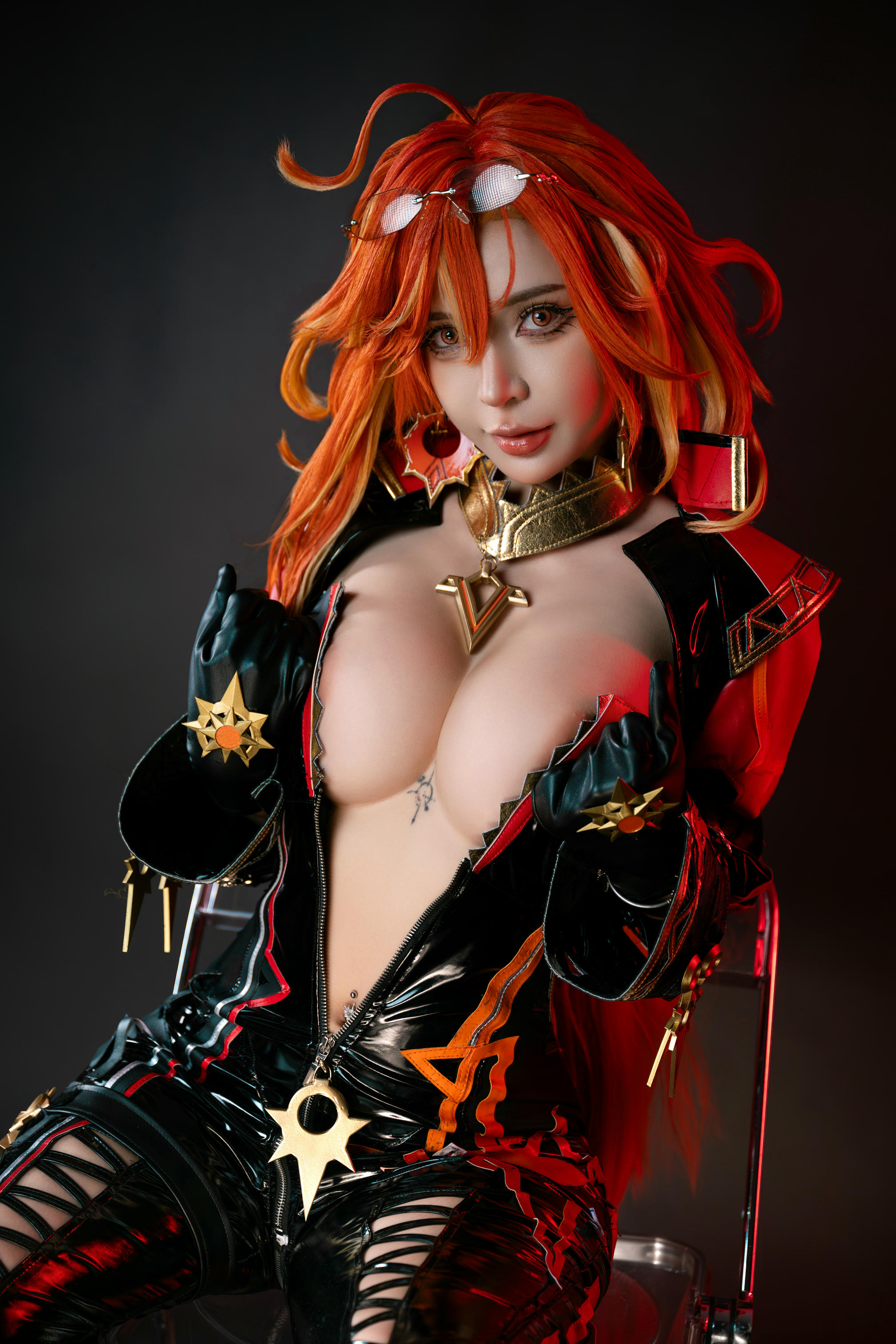 越南coser-Umeko J NO.128 cosplay Mavuika Genshin Impact [96P9V-1.25G][-Pic_第1集