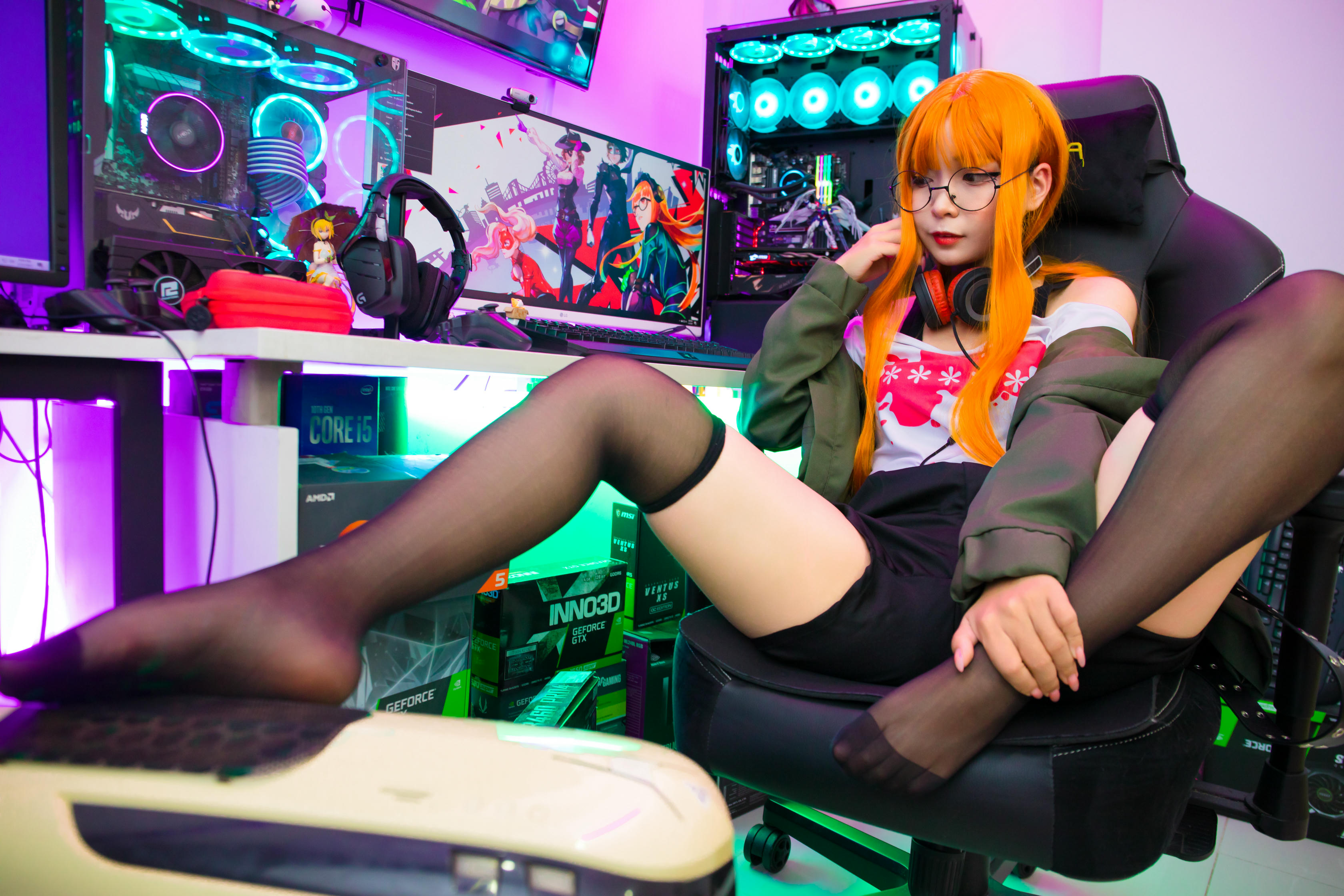 越南coser-Umeko J NO.131 Futaba Persona 5 [117P7V-899MB]_第1集