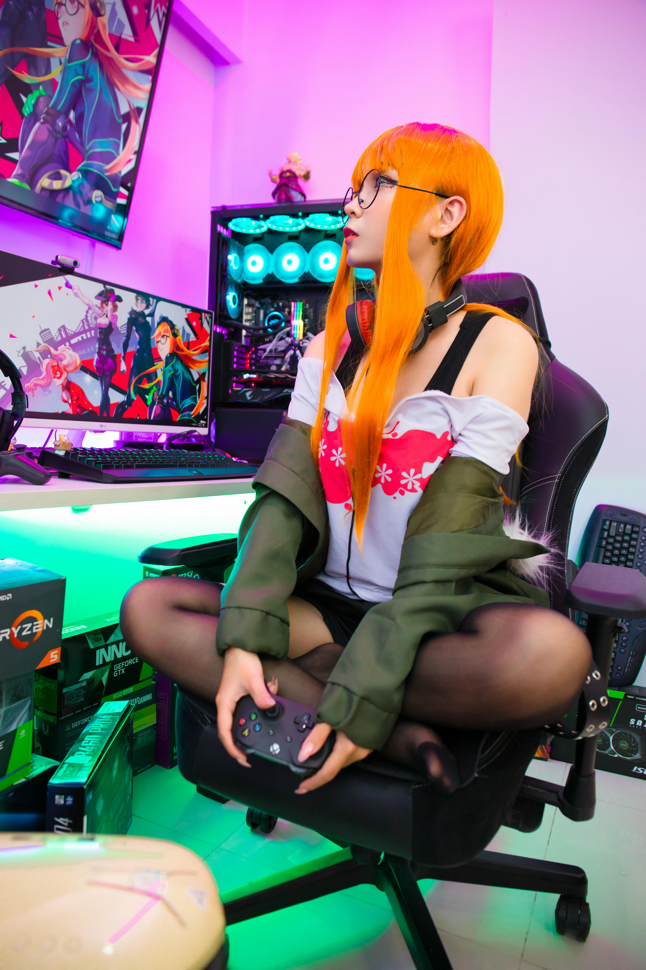 越南coser-Umeko J NO.131 Futaba Persona 5 [117P7V-899MB]_第1集