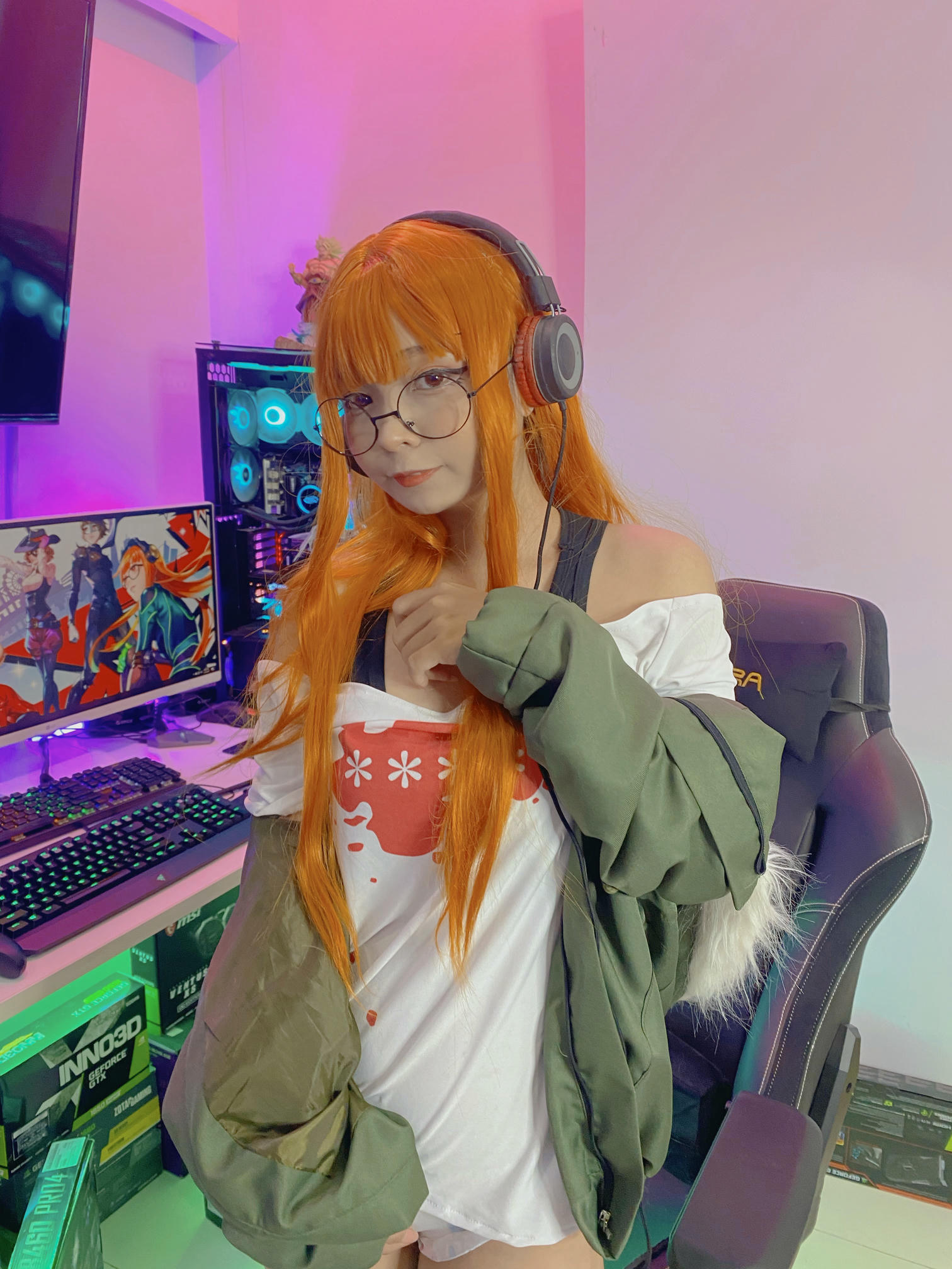 越南coser-Umeko J NO.131 Futaba Persona 5 [117P7V-899MB]_第5集