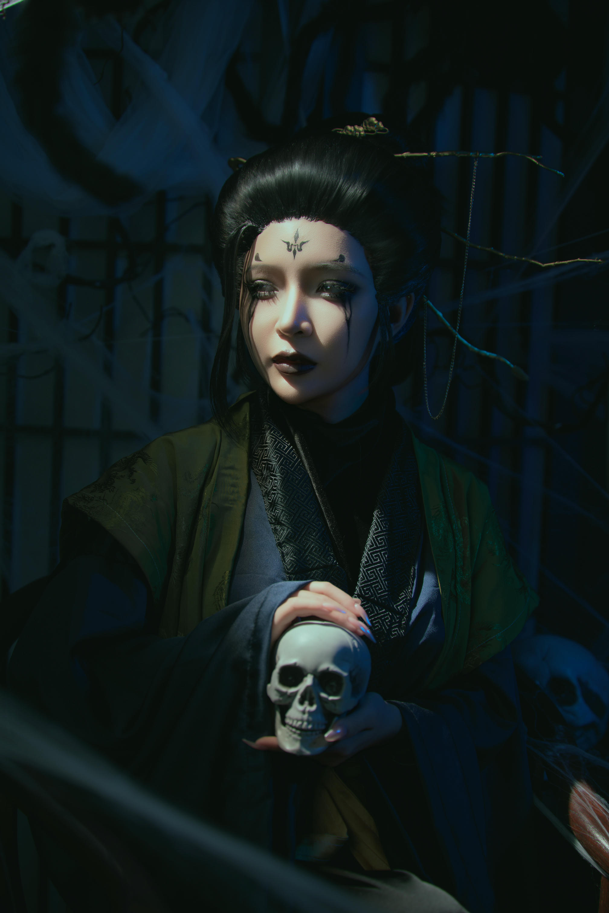 越南coser-Umeko J NO.133 cosplay The Fourth Sister Black Myth Wukong [87P5V 1.24GB]-Pic_第1集