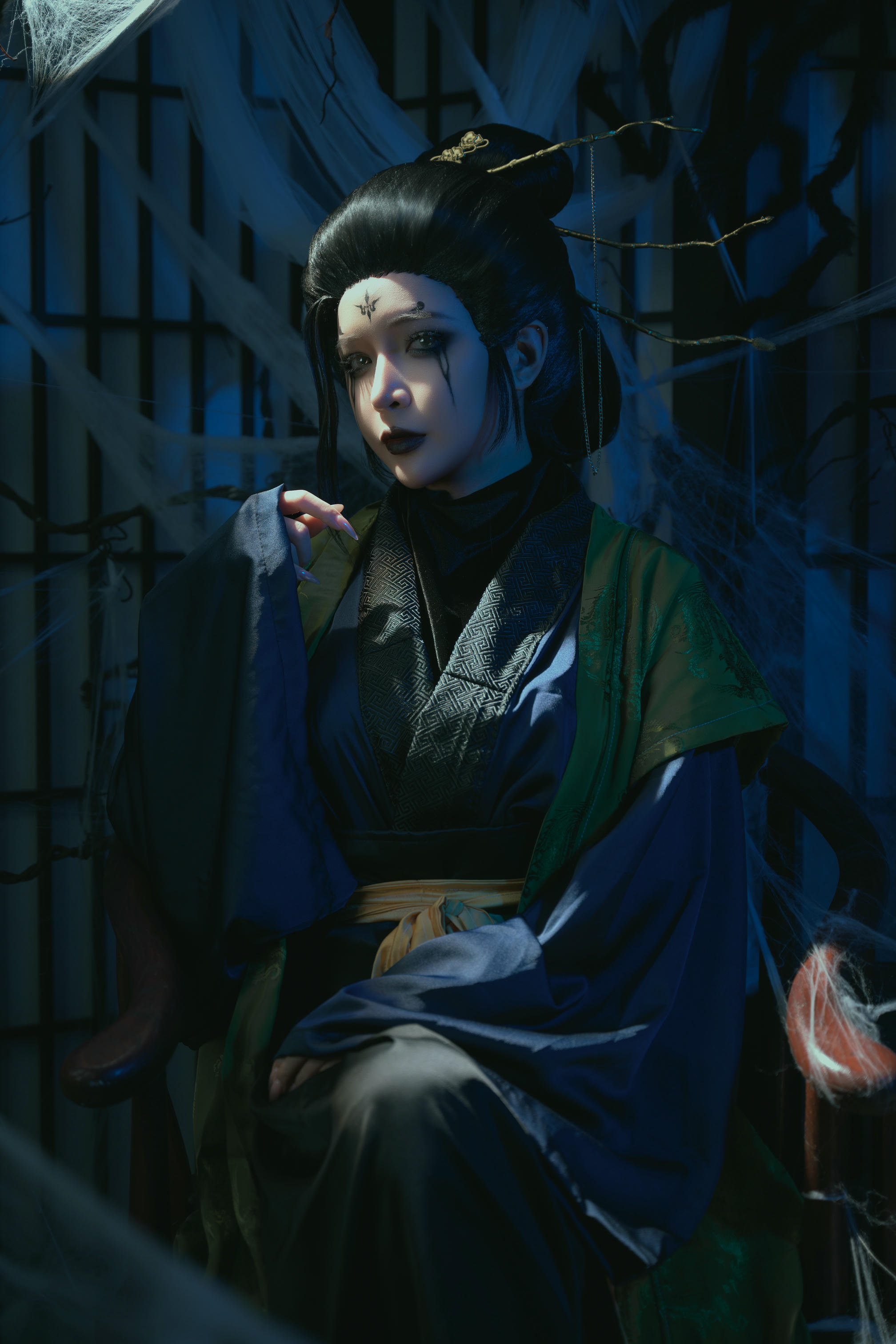 越南coser-Umeko J NO.133 cosplay The Fourth Sister Black Myth Wukong [87P5V 1.24GB]-Pic_第1集