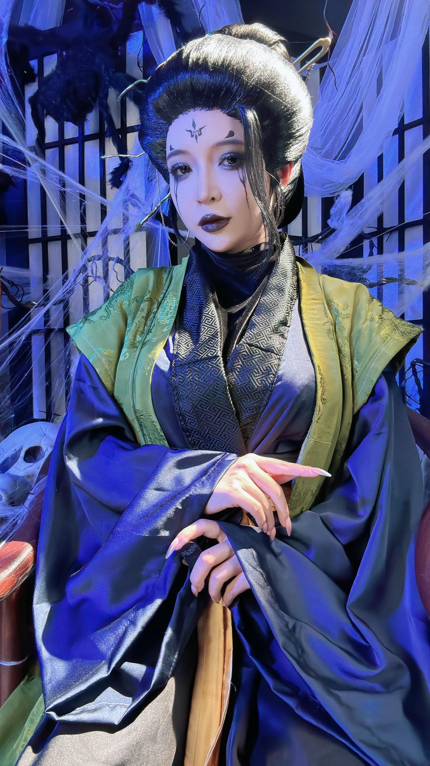 越南coser-Umeko J NO.133 cosplay The Fourth Sister Black Myth Wukong [87P5V 1.24GB]-Pic_第3集