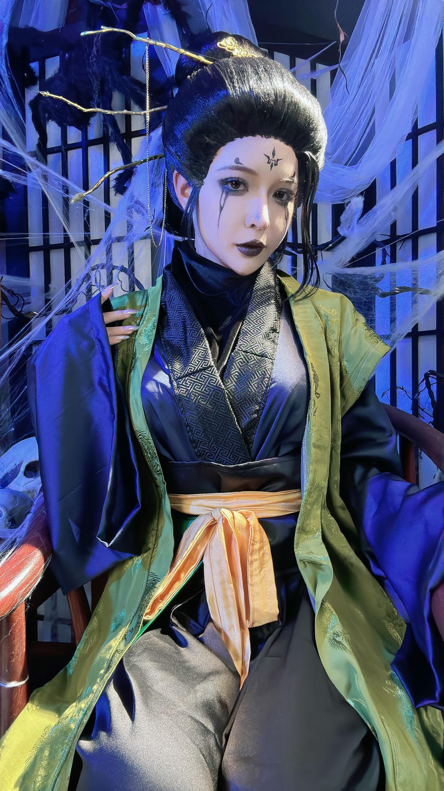 越南coser-Umeko J NO.133 cosplay The Fourth Sister Black Myth Wukong [87P5V 1.24GB]-Pic_第3集