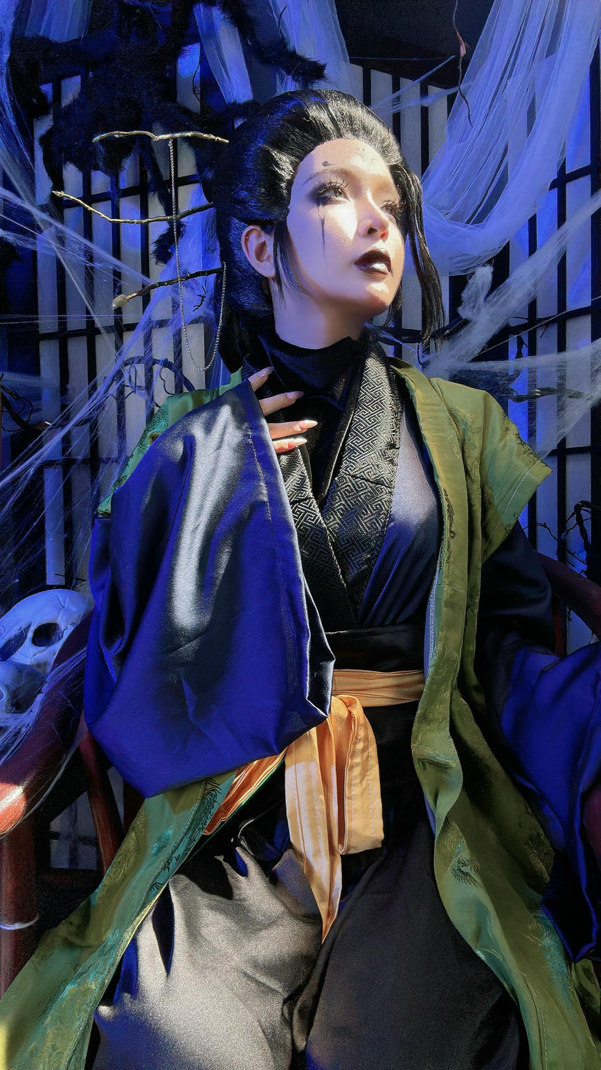 越南coser-Umeko J NO.133 cosplay The Fourth Sister Black Myth Wukong [87P5V 1.24GB]-Pic_第3集