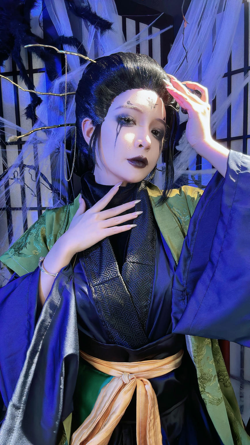 越南coser-Umeko J NO.133 cosplay The Fourth Sister Black Myth Wukong [87P5V 1.24GB]-Pic_第4集