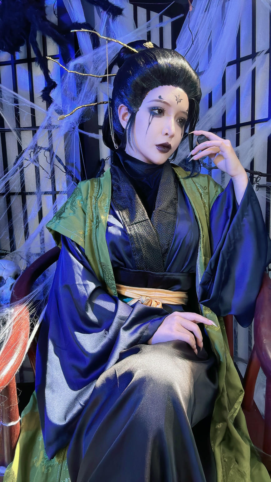 越南coser-Umeko J NO.133 cosplay The Fourth Sister Black Myth Wukong [87P5V 1.24GB]-Pic_第4集