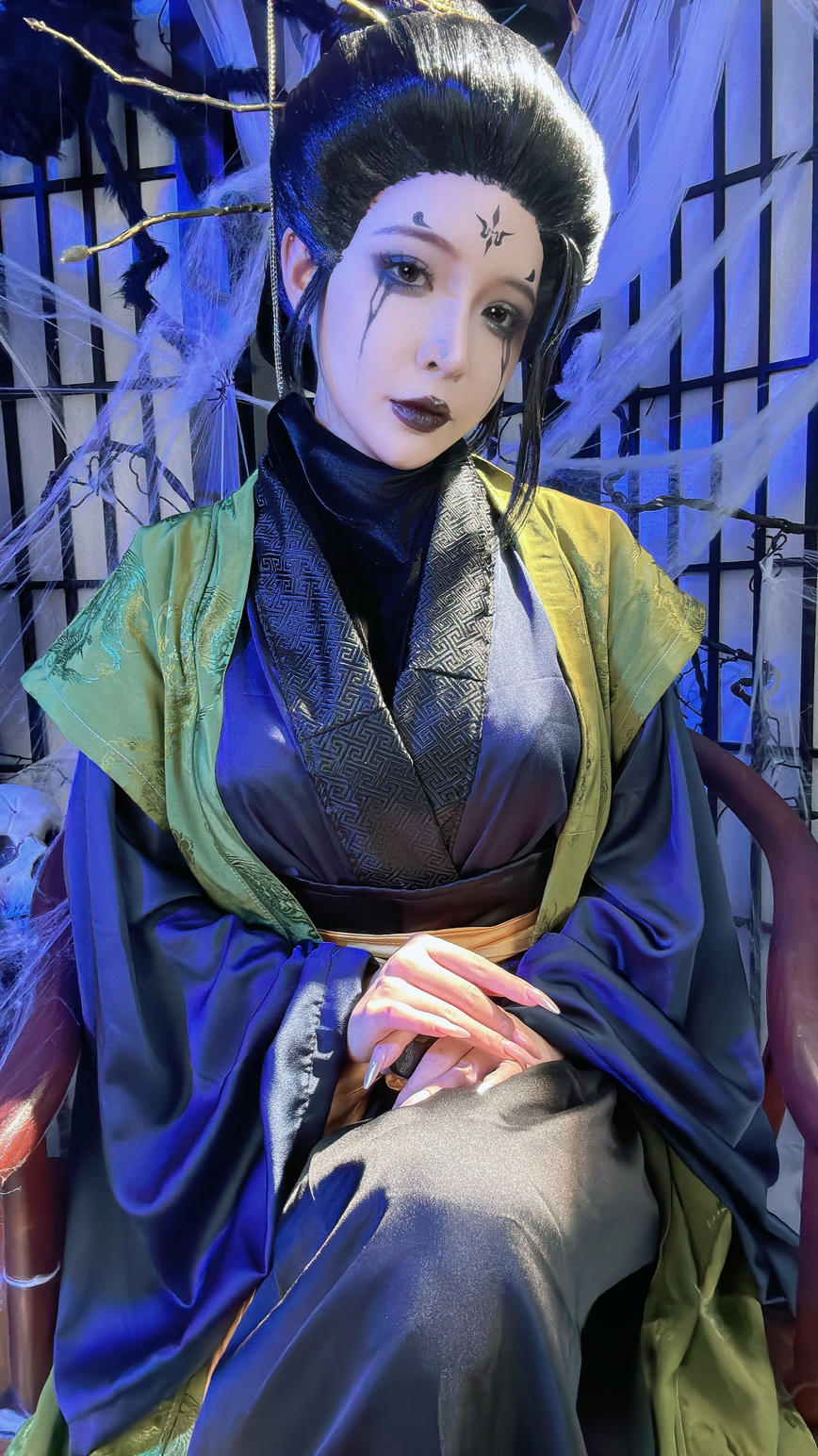越南coser-Umeko J NO.133 cosplay The Fourth Sister Black Myth Wukong [87P5V 1.24GB]-Pic_第4集