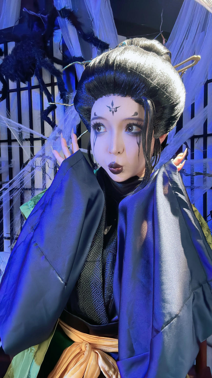 越南coser-Umeko J NO.133 cosplay The Fourth Sister Black Myth Wukong [87P5V 1.24GB]-Pic_第4集