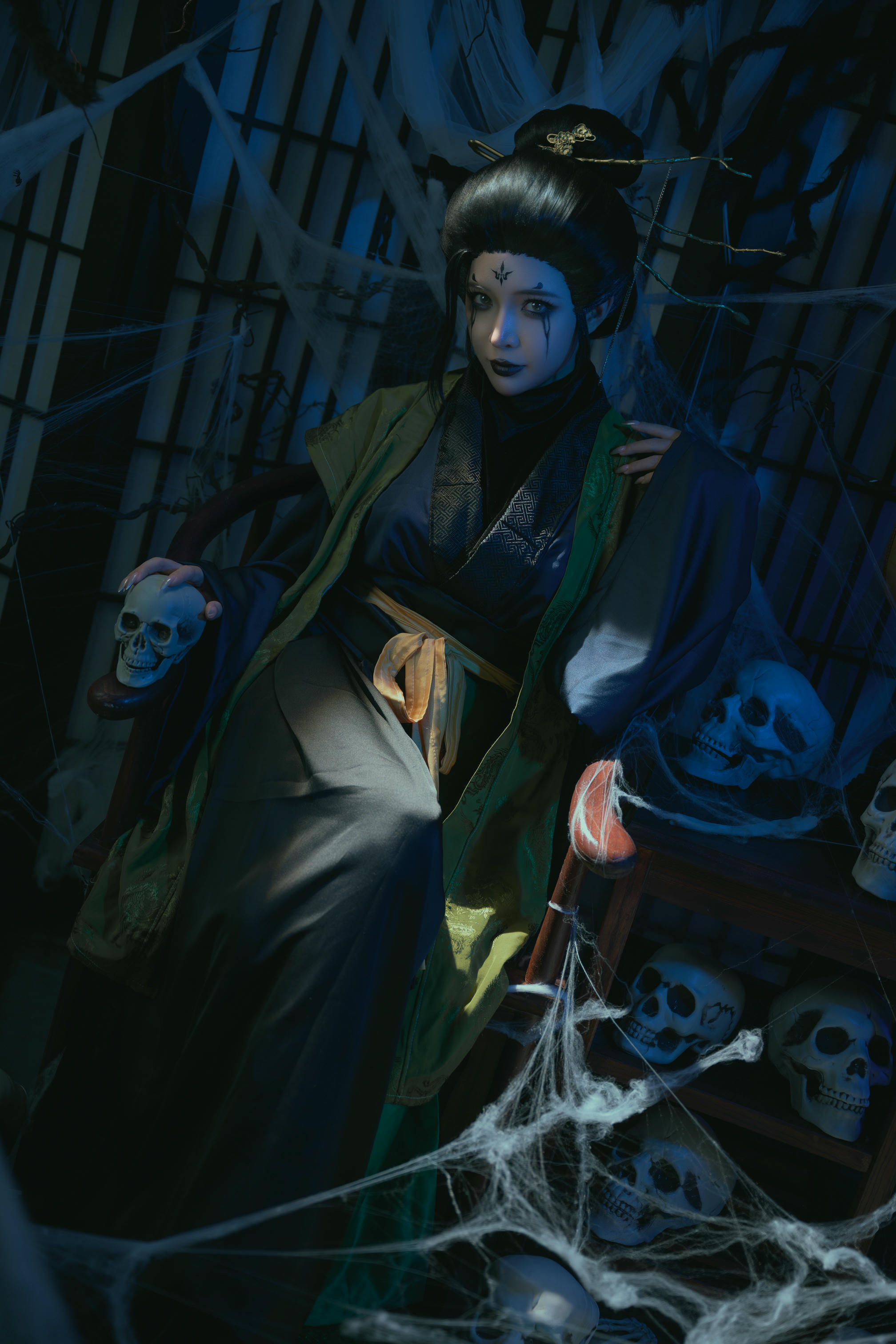 越南coser-Umeko J NO.133 cosplay The Fourth Sister Black Myth Wukong [87P5V 1.24GB]-Pic_第1集