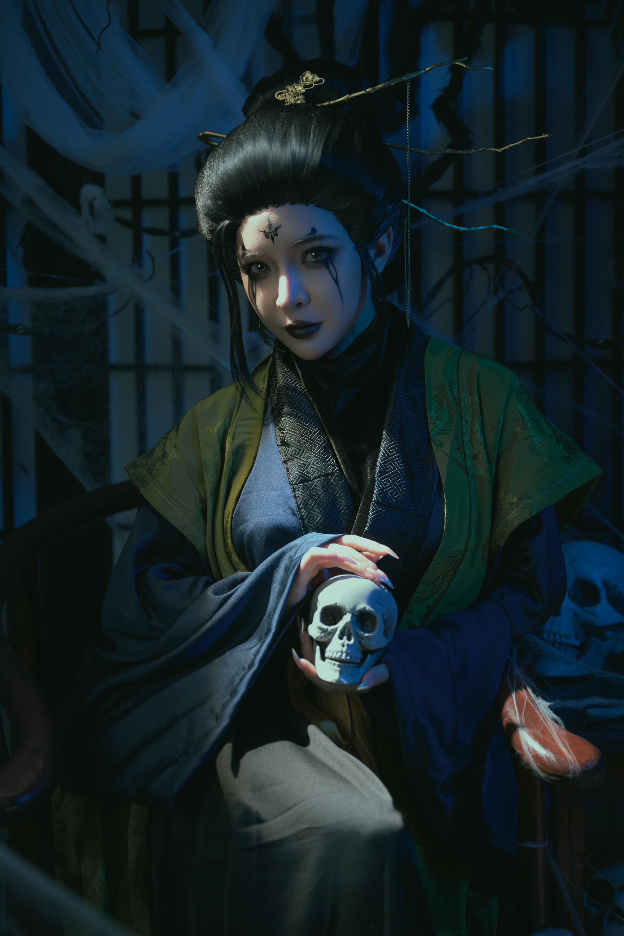 越南coser-Umeko J NO.133 cosplay The Fourth Sister Black Myth Wukong [87P5V 1.24GB]-Pic_第1集