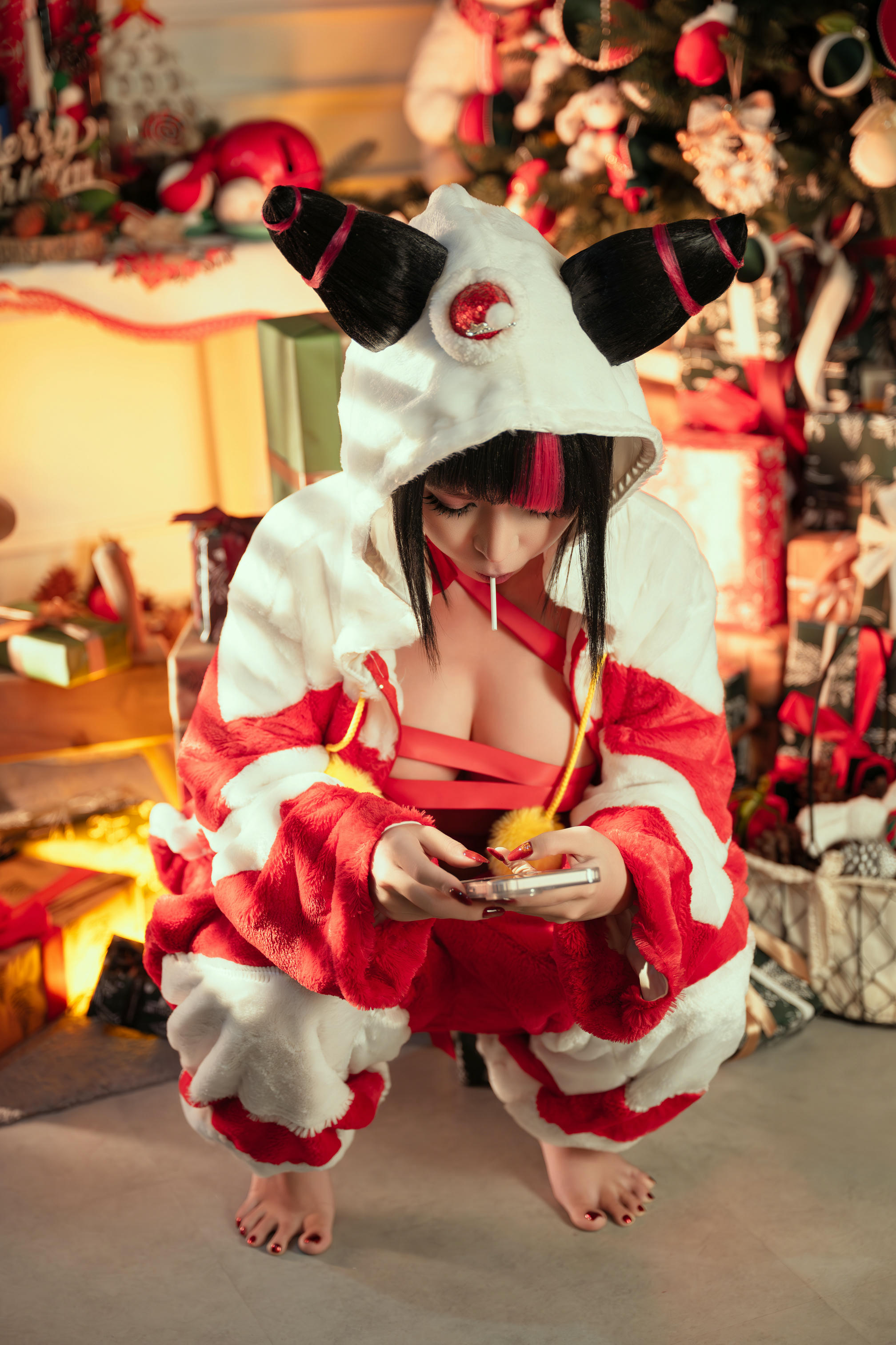 越南coser-Umeko J NO.137 Juri Han Xmas Street Fighter [107P7V 1.53GB]_第1集