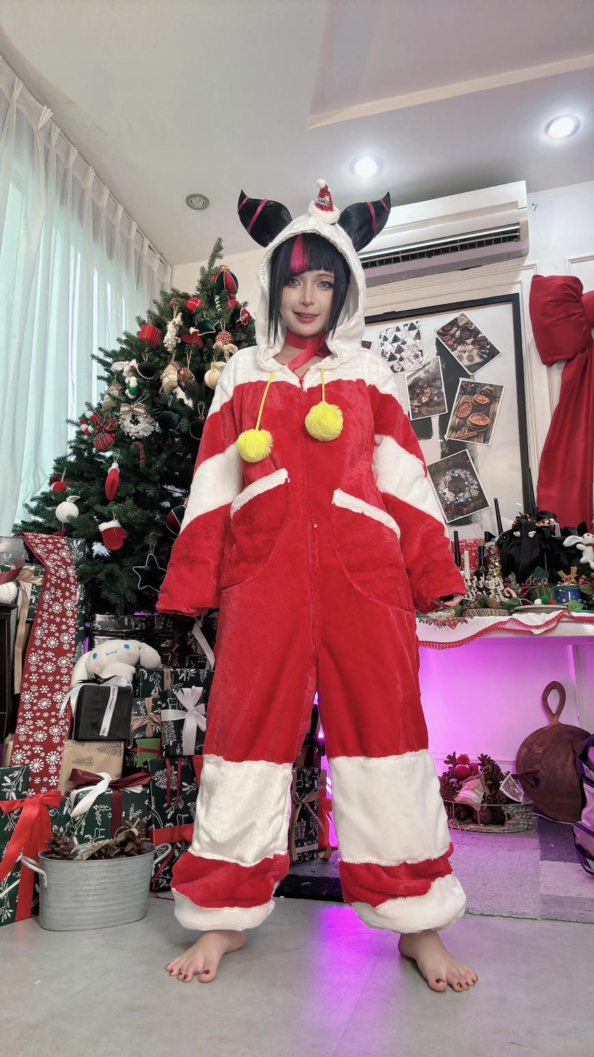 越南coser-Umeko J NO.137 Juri Han Xmas Street Fighter [107P7V 1.53GB]_第4集
