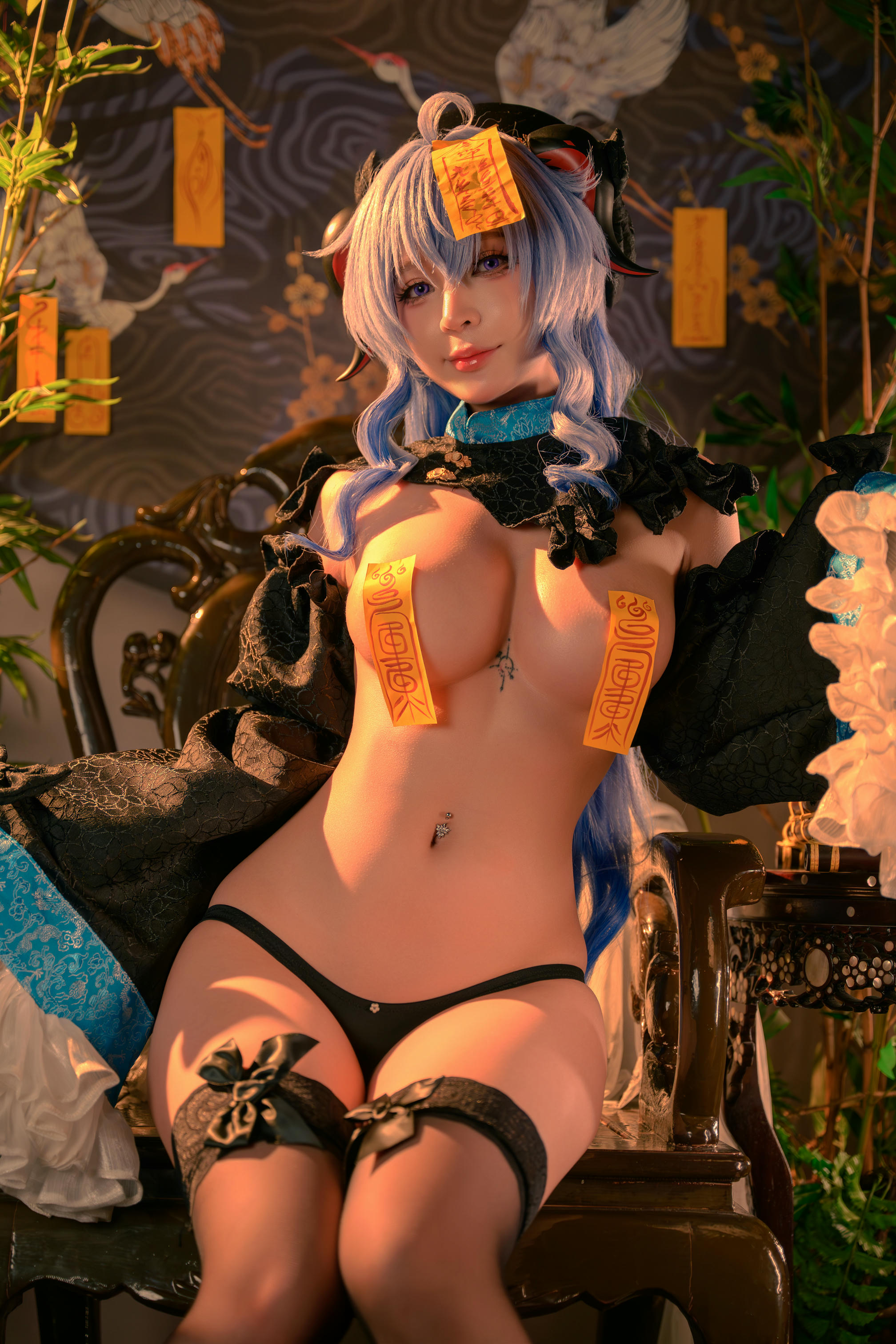 越南coser-Umeko J NO.140 Ganyu Jiangshi [116P11V-2.15GB]_第2集