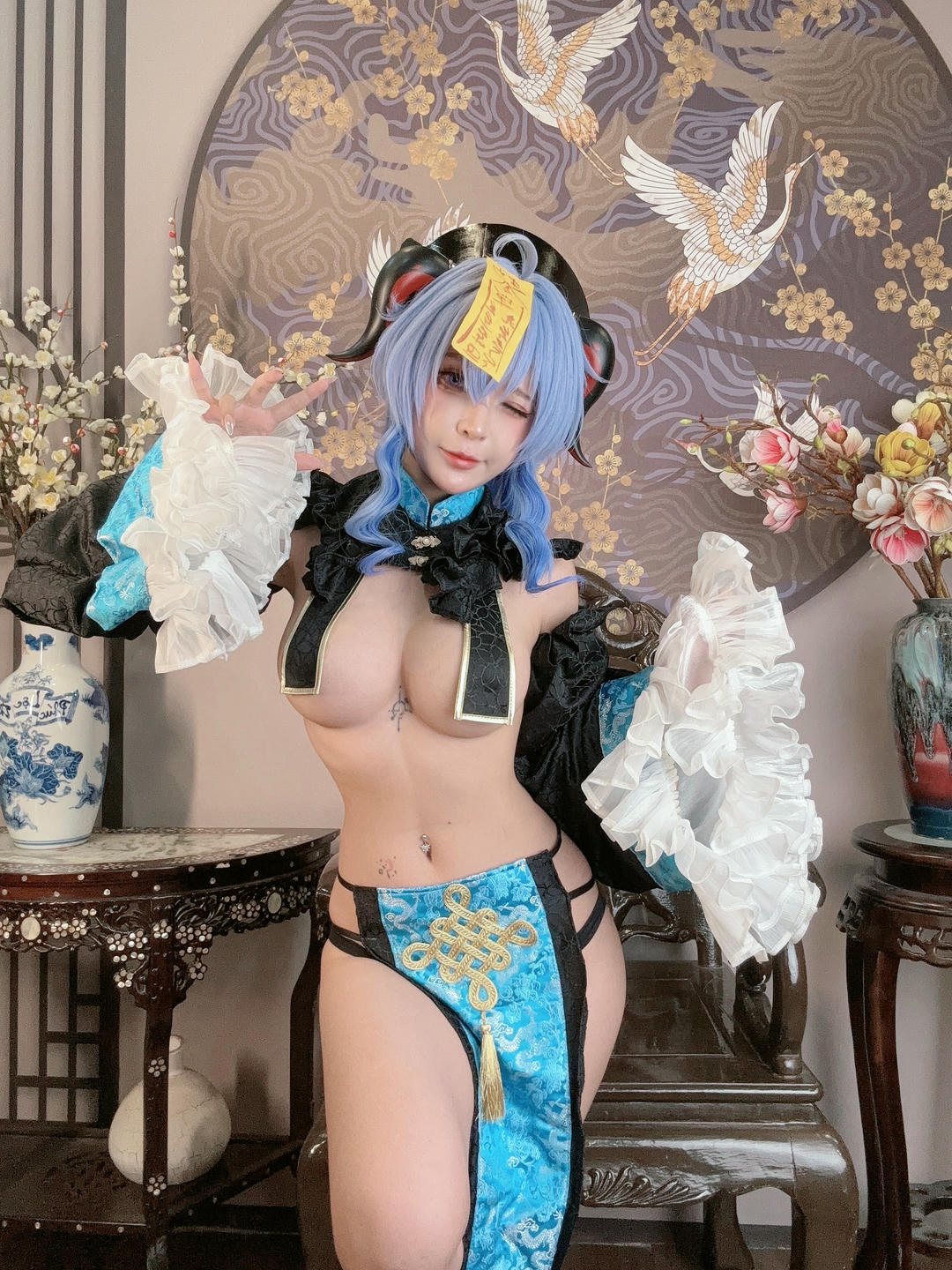越南coser-Umeko J NO.140 Ganyu Jiangshi [116P11V-2.15GB]_第4集