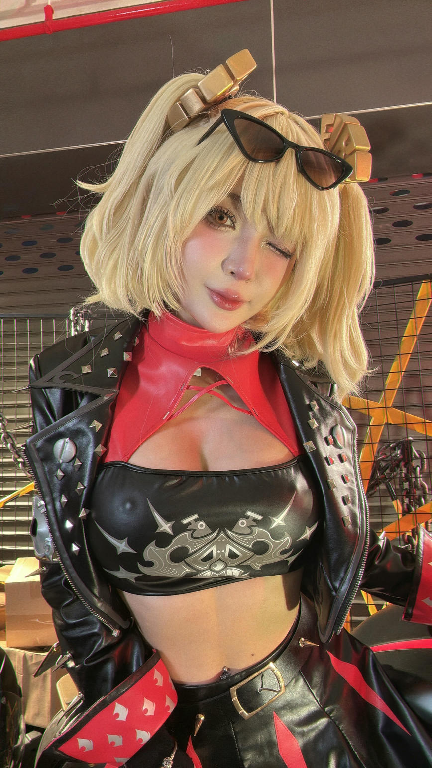 越南coser-Umeko J NO.141 Burnice White Zenless Zone Zero [107P8V 1.47GB]-Pic_第4集