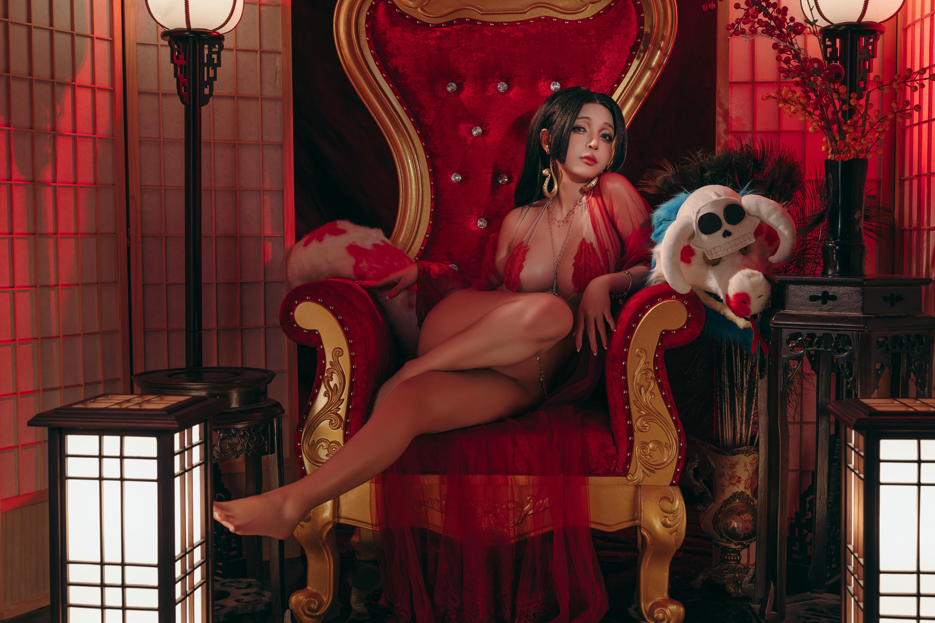 越南coser-Umeko J NO.153 Boa Hancock [132P9V 2.01GB]_第2集