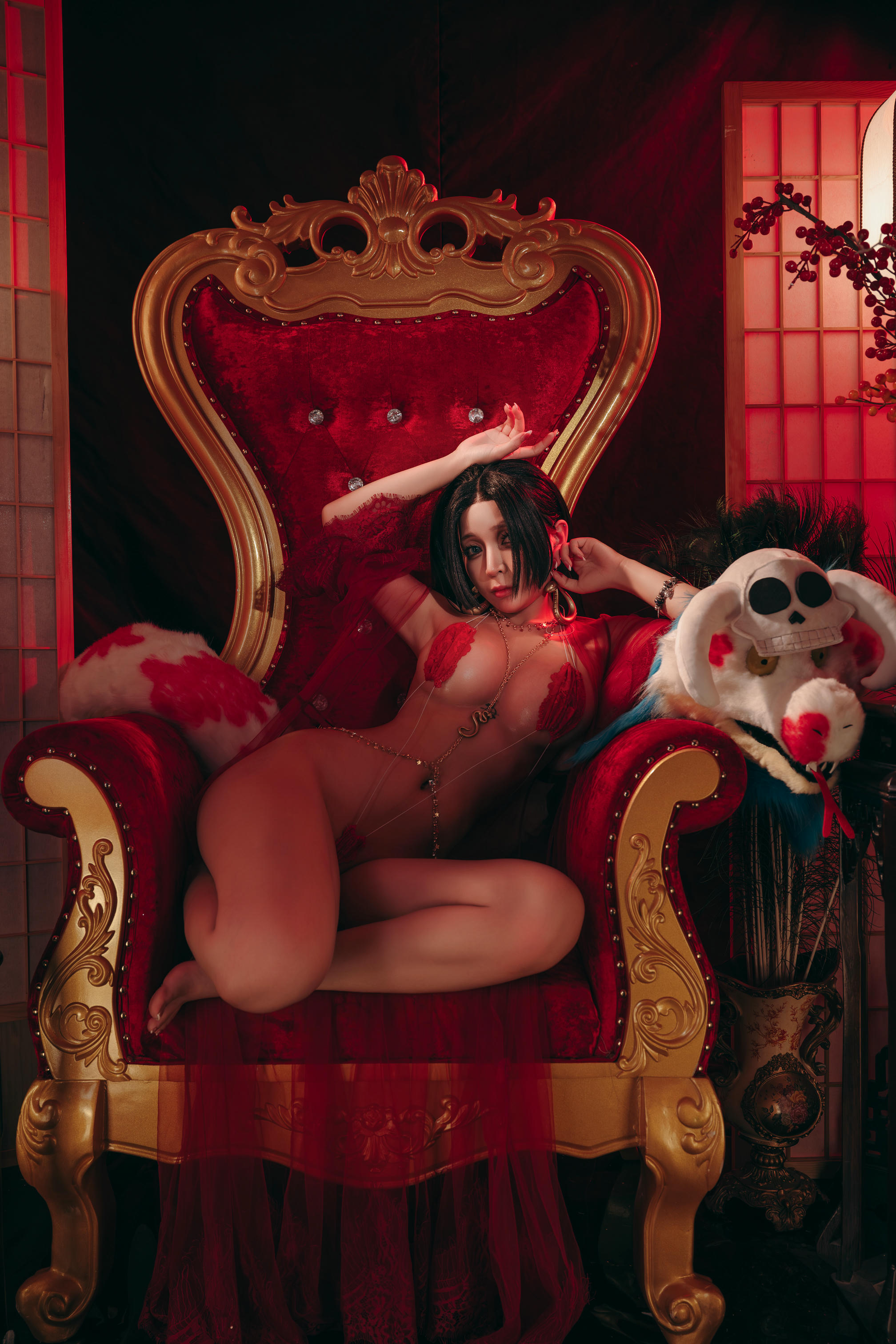 越南coser-Umeko J NO.153 Boa Hancock [132P9V 2.01GB]_第2集