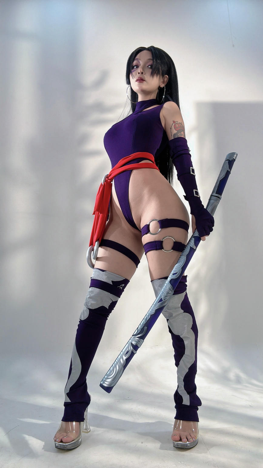 越南coser-Umeko J NO.157 cosplay Psylocke Marvel Rivals [115P10V 1.14GB]_第5集