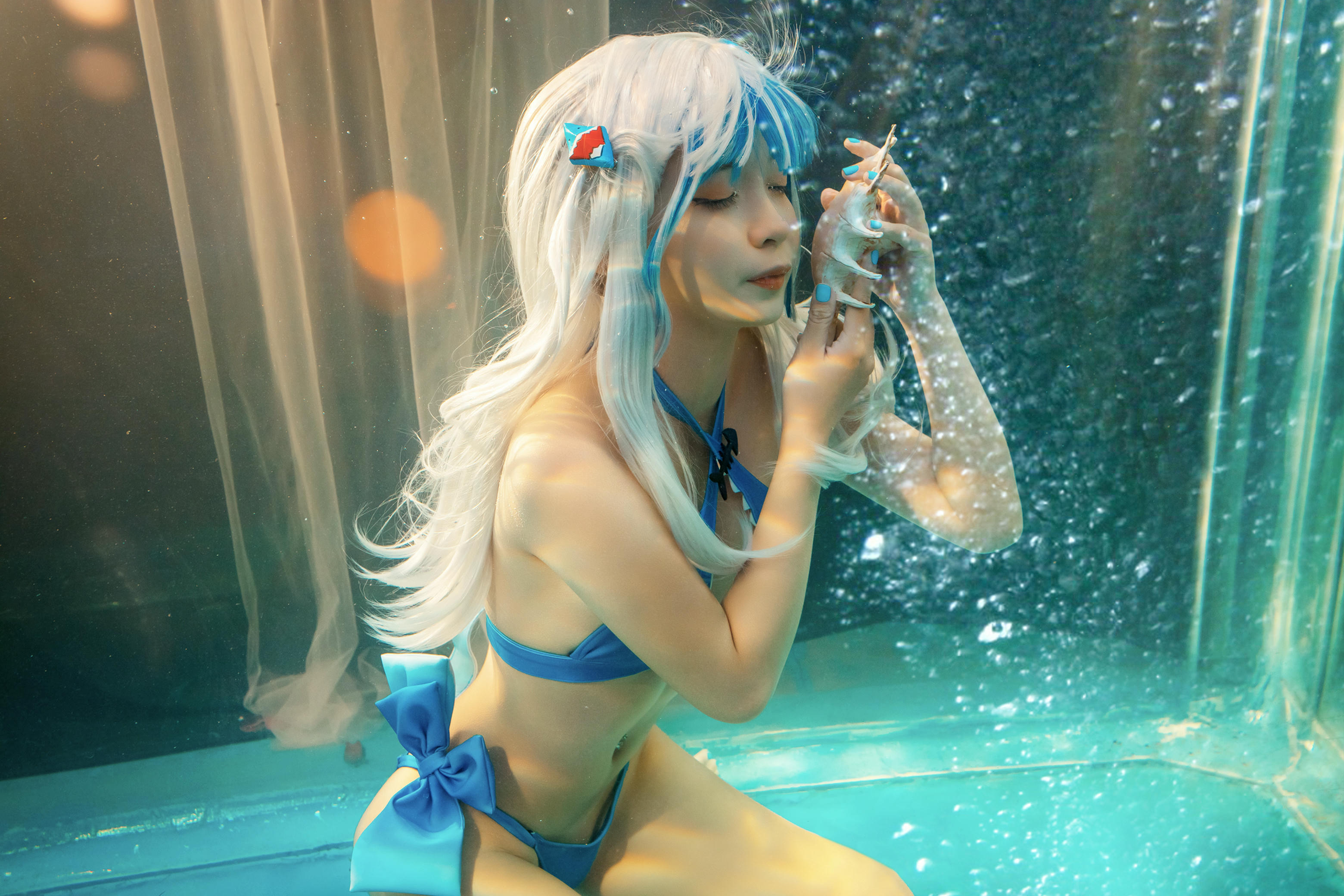 越南coser-Umeko J NO.018 Gawr Gura2 [29P 319MB]_第2集
