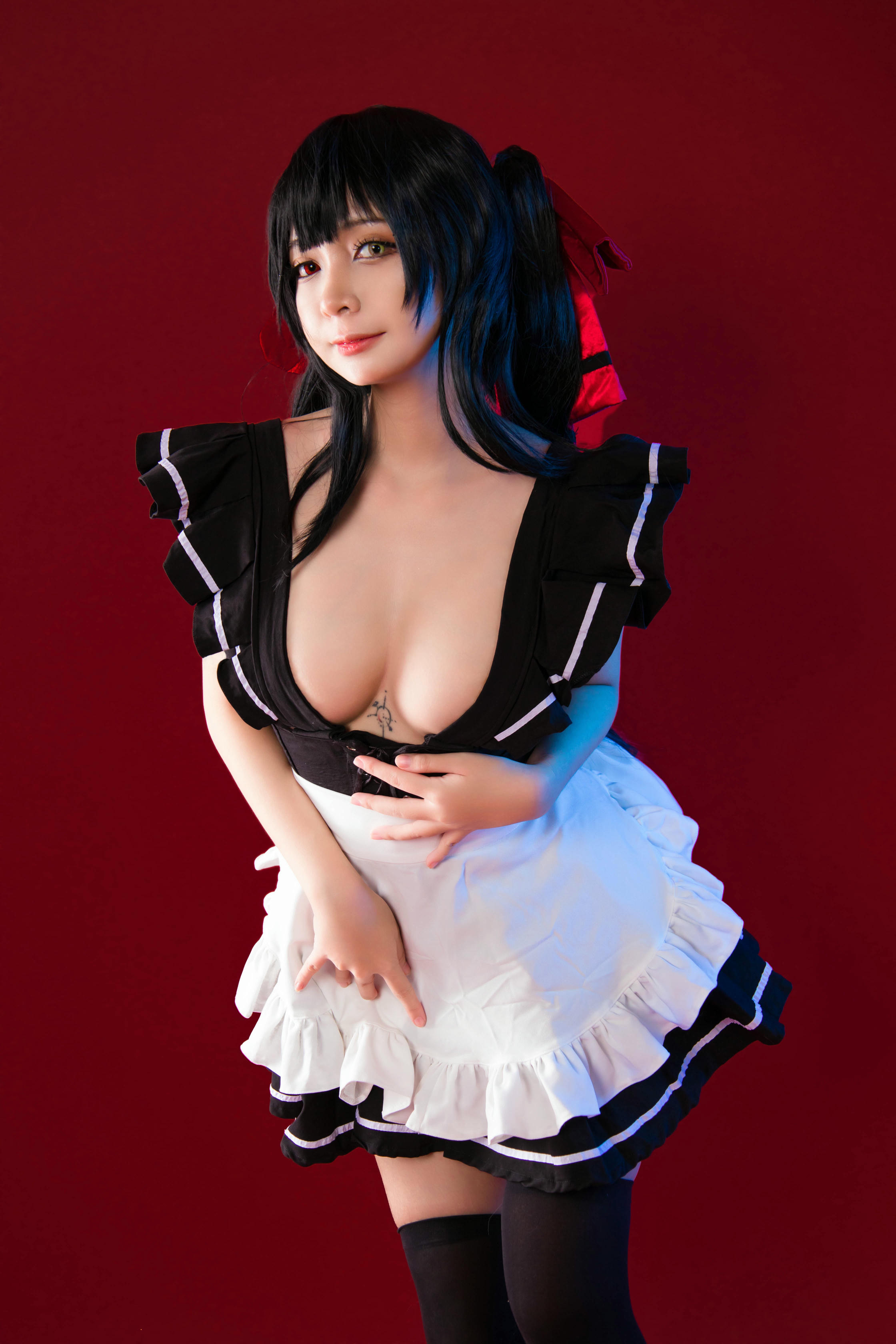 越南coser-Umeko J NO.024 Kurumi Tokisaki Maid [75P 139.26 MB]_第1集