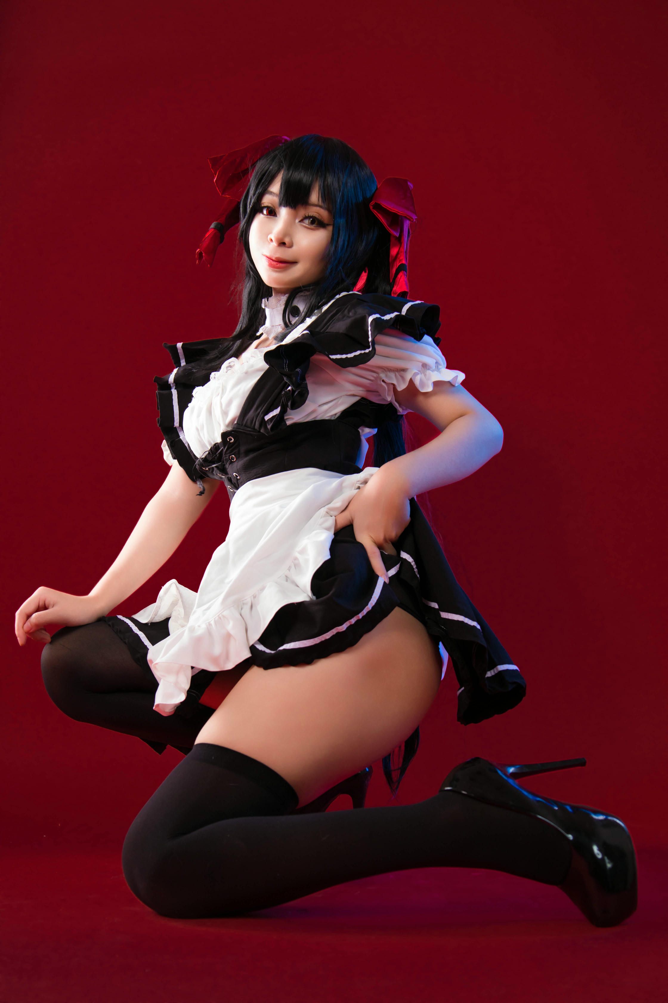 越南coser-Umeko J NO.024 Kurumi Tokisaki Maid [75P 139.26 MB]_第1集