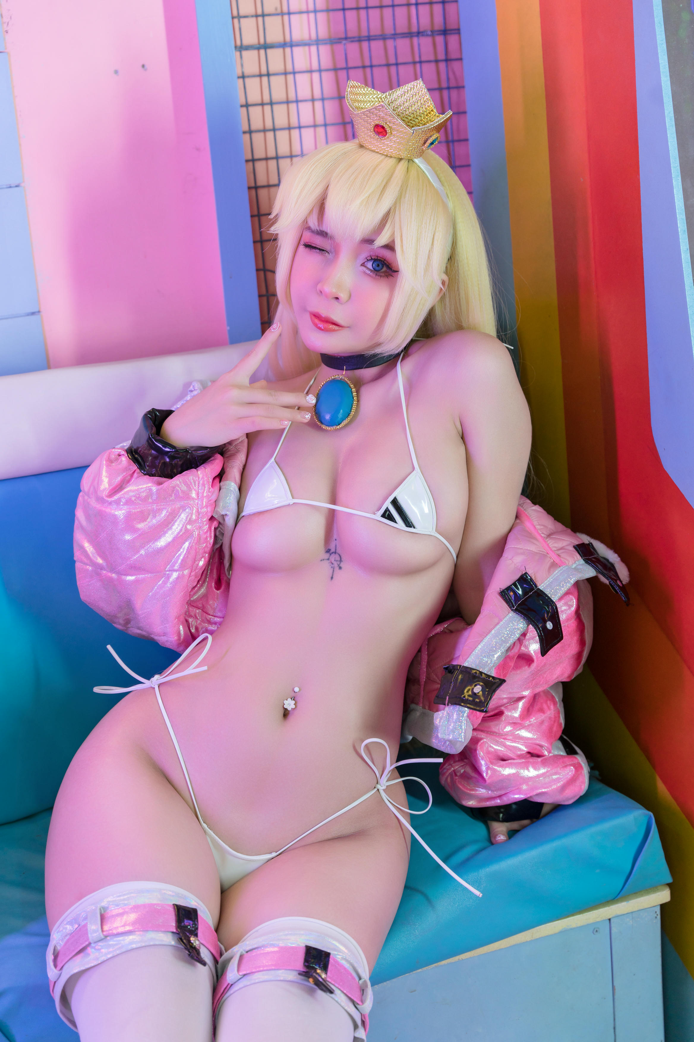 越南coser-Umeko J NO.032 Princess Peach [52P 797.76 MB]_第3集
