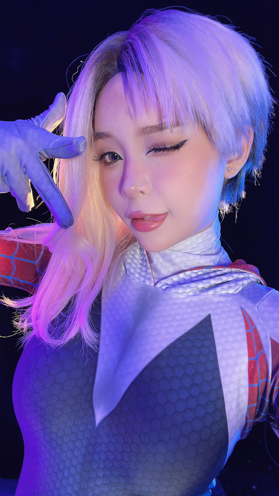 越南coser-Umeko J NO.053 Spider Gwen [149P+1V／1.27GB]_第6集