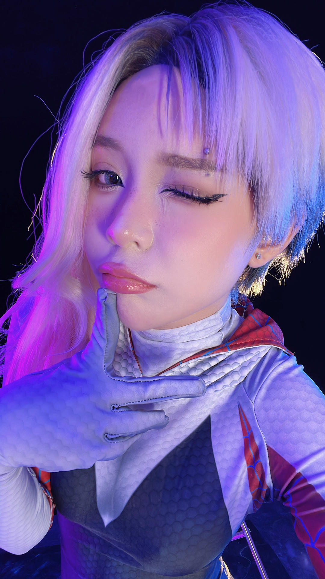 越南coser-Umeko J NO.053 Spider Gwen [149P+1V／1.27GB]_第6集