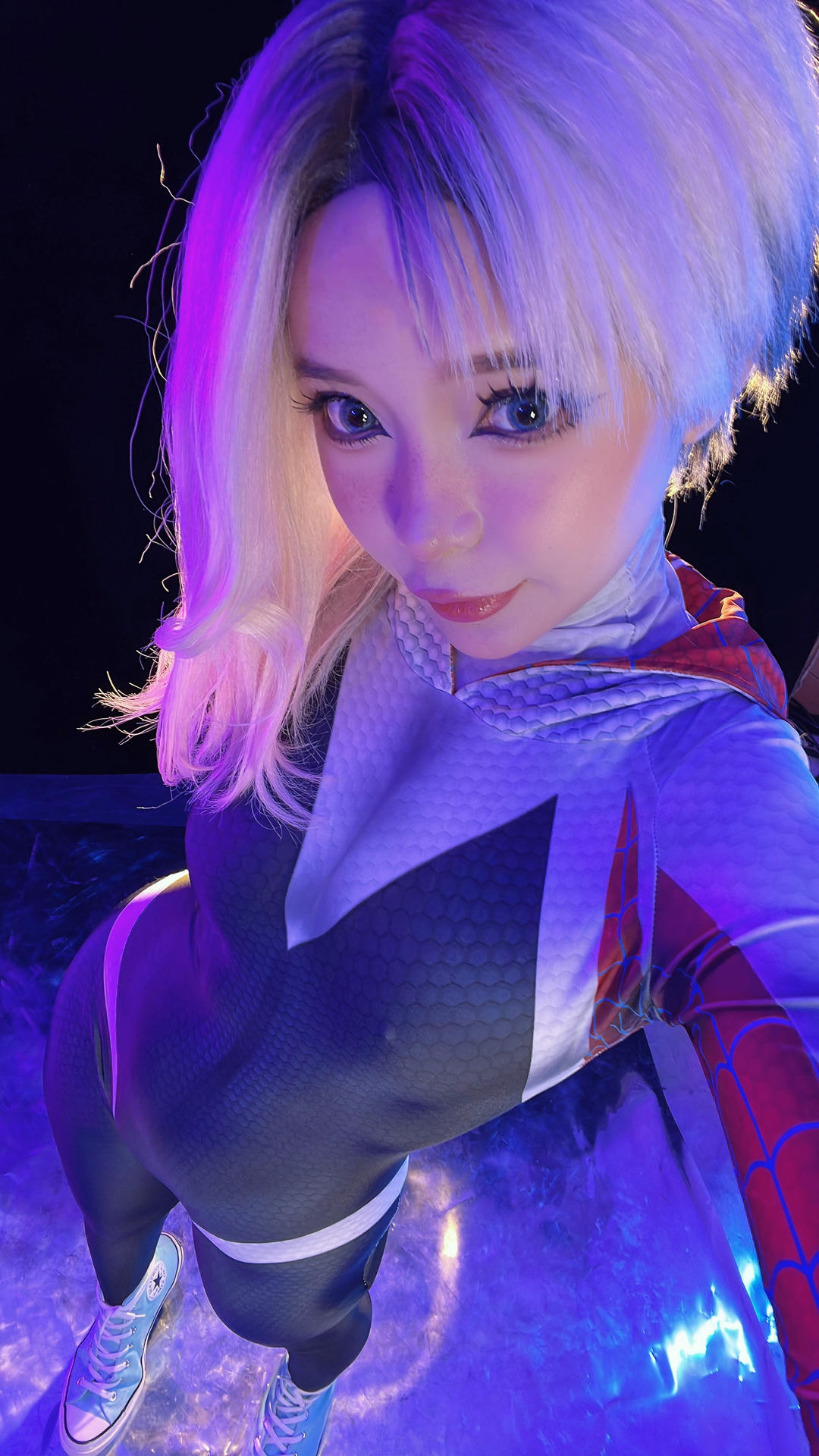 越南coser-Umeko J NO.053 Spider Gwen [149P+1V／1.27GB]_第6集